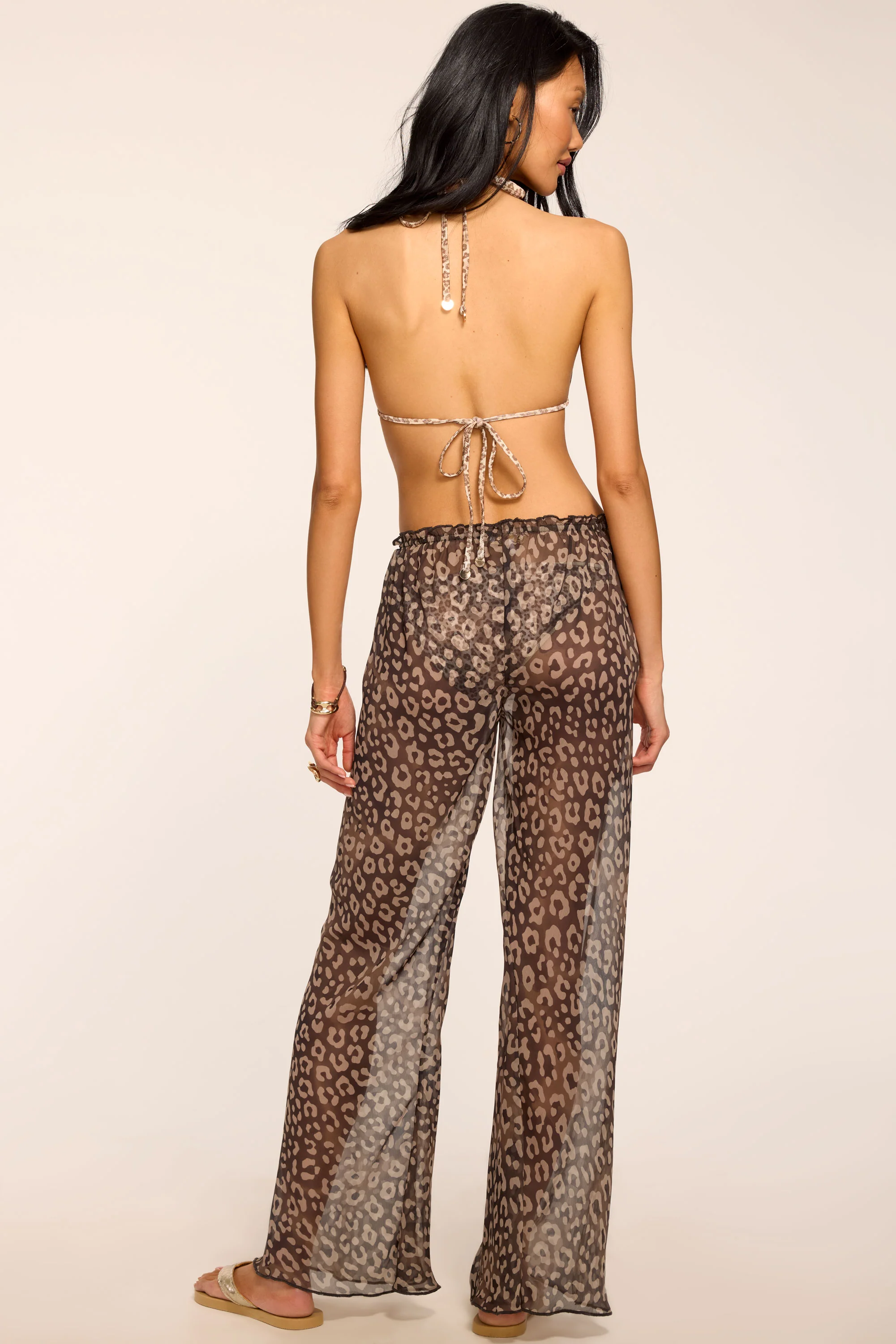 Alayna Printed Coverup Pant - Image 4
