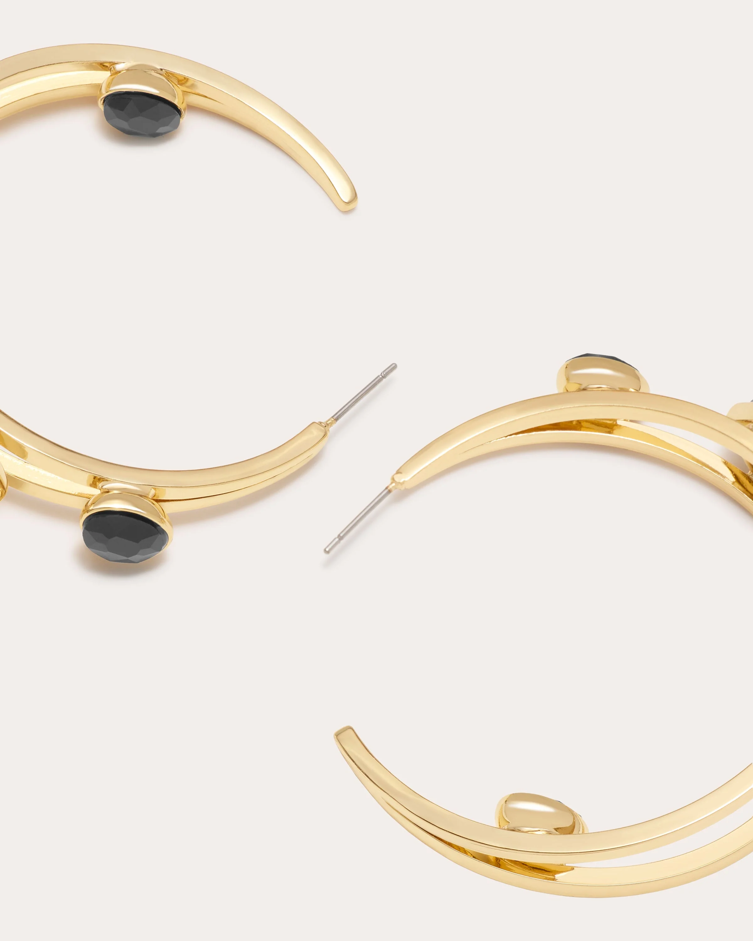 Alena Stone Hoop Earrings - Image 4