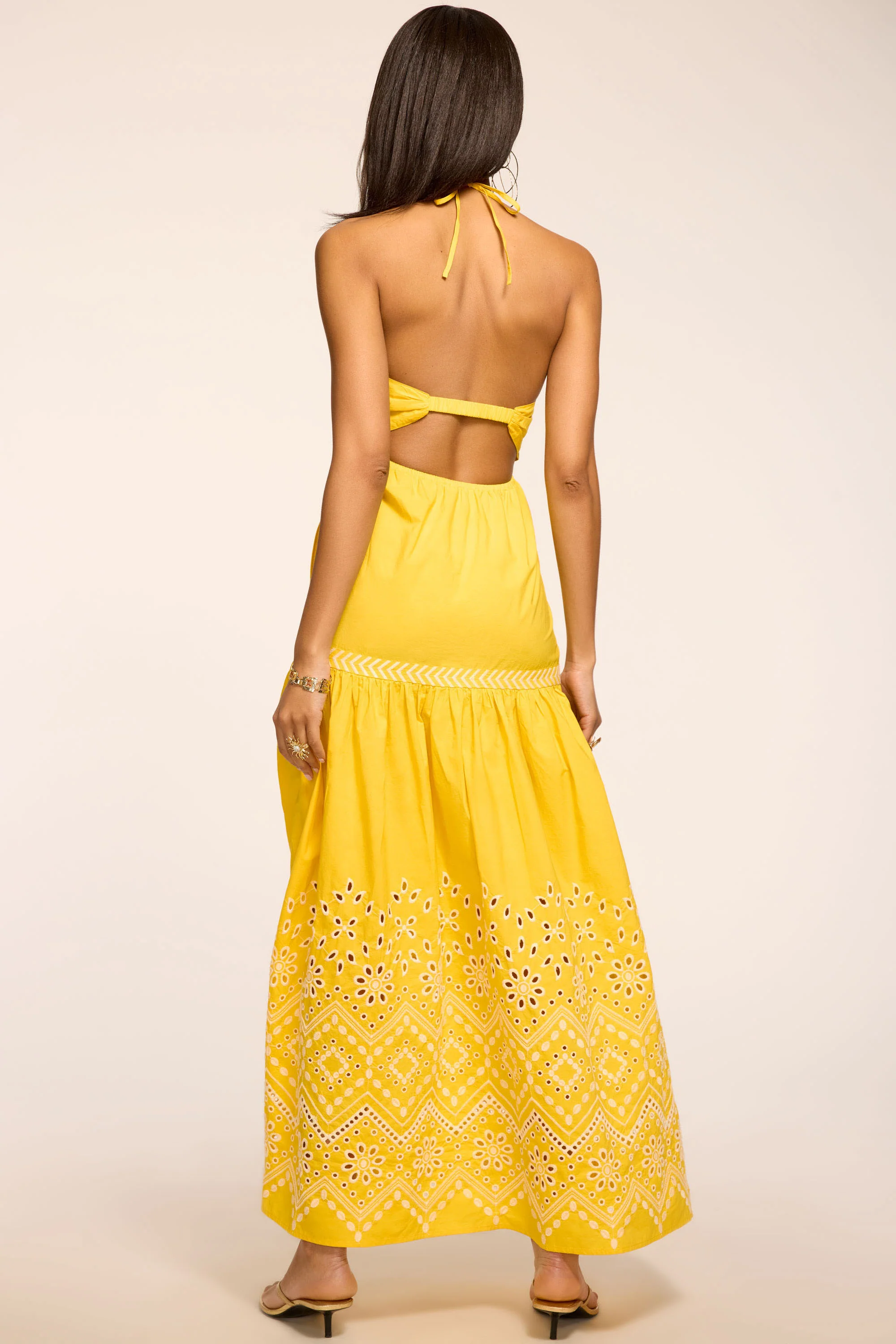 Amaris Embroidered Maxi Dress - Image 4