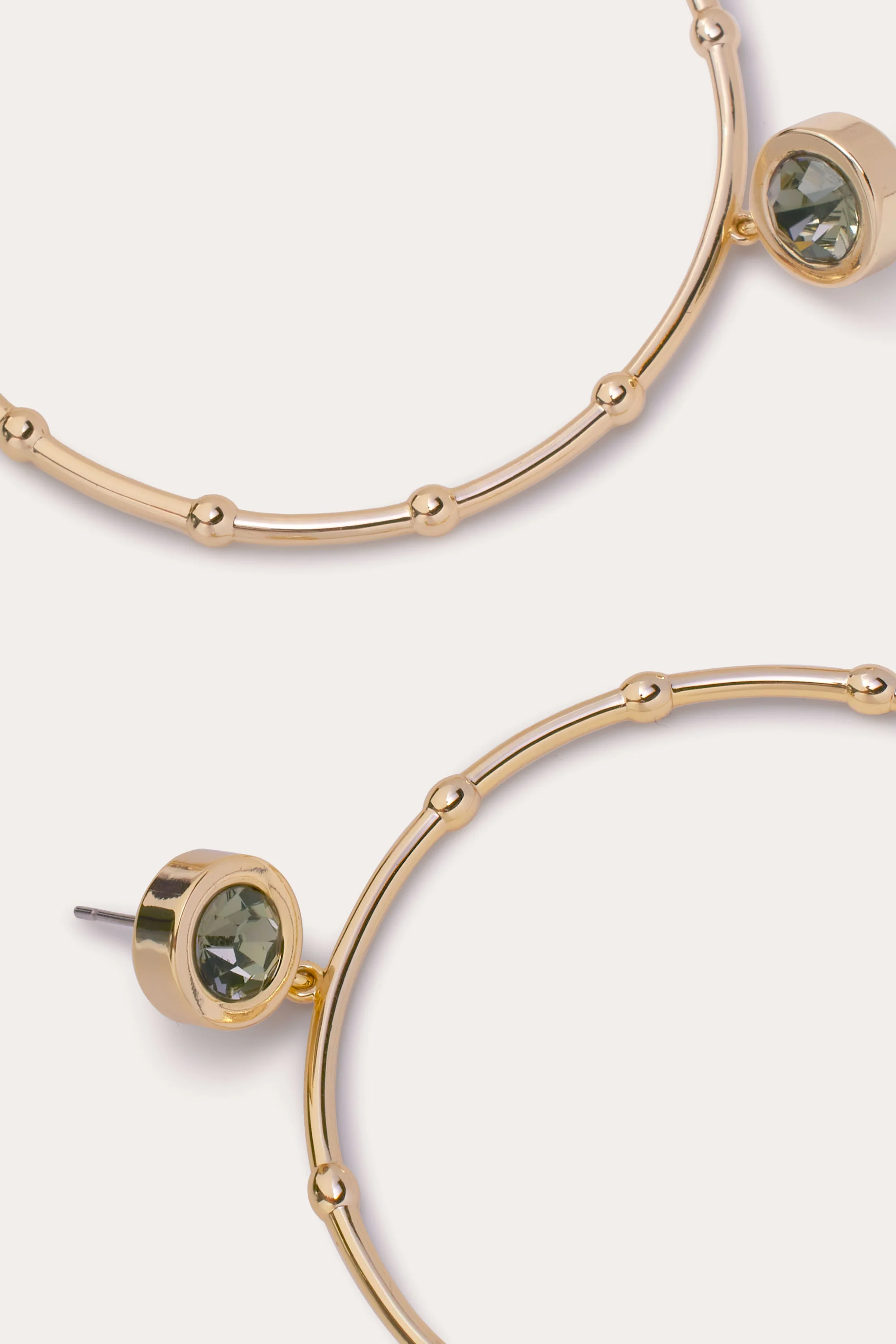 Angely Drop Hoop Earrings - Image 3
