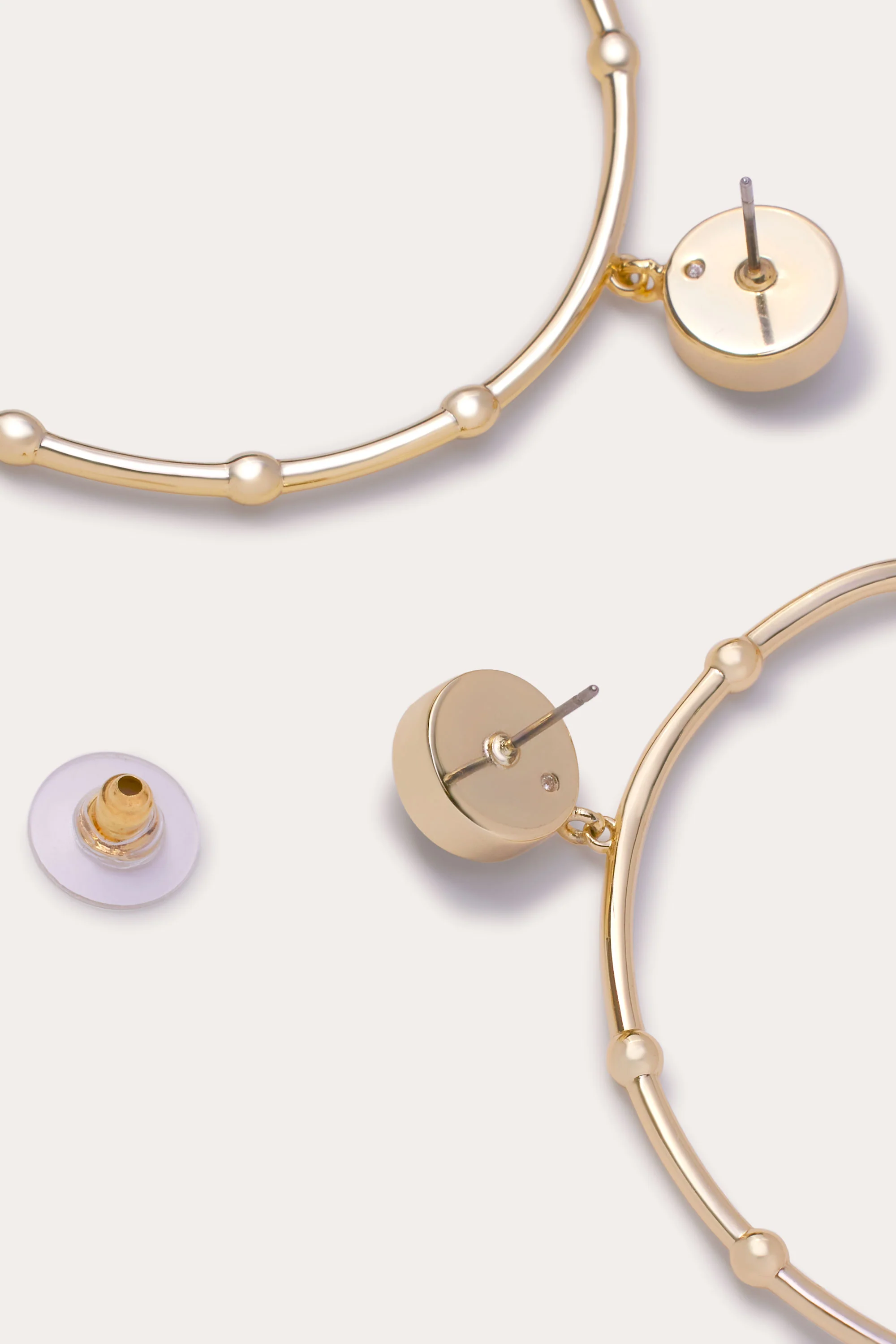 Angely Drop Hoop Earrings - Image 4