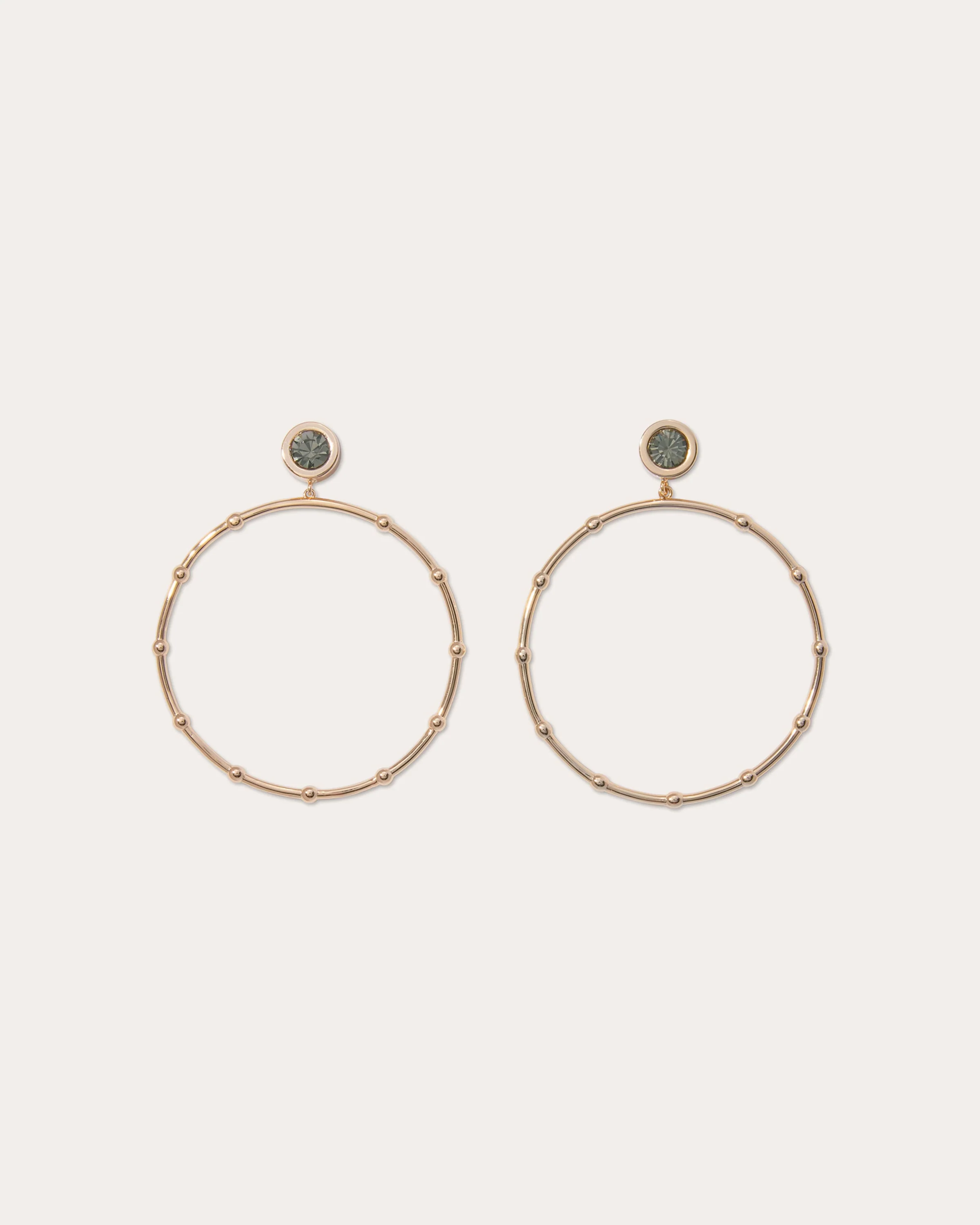 Angely Drop Hoop Earrings