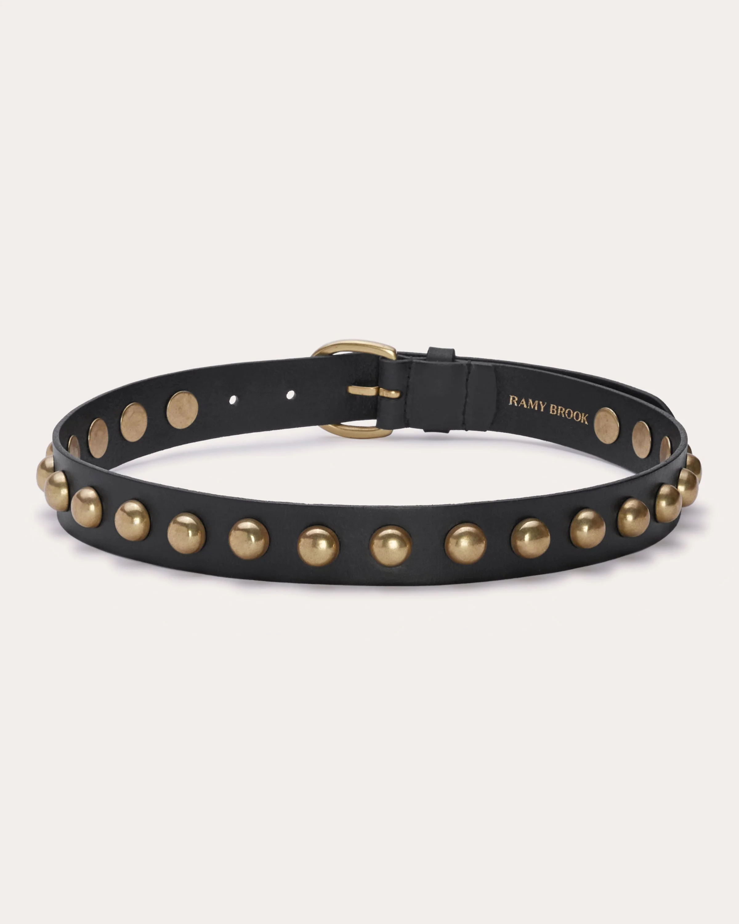 Ares Leather Studded Belt - Image 4