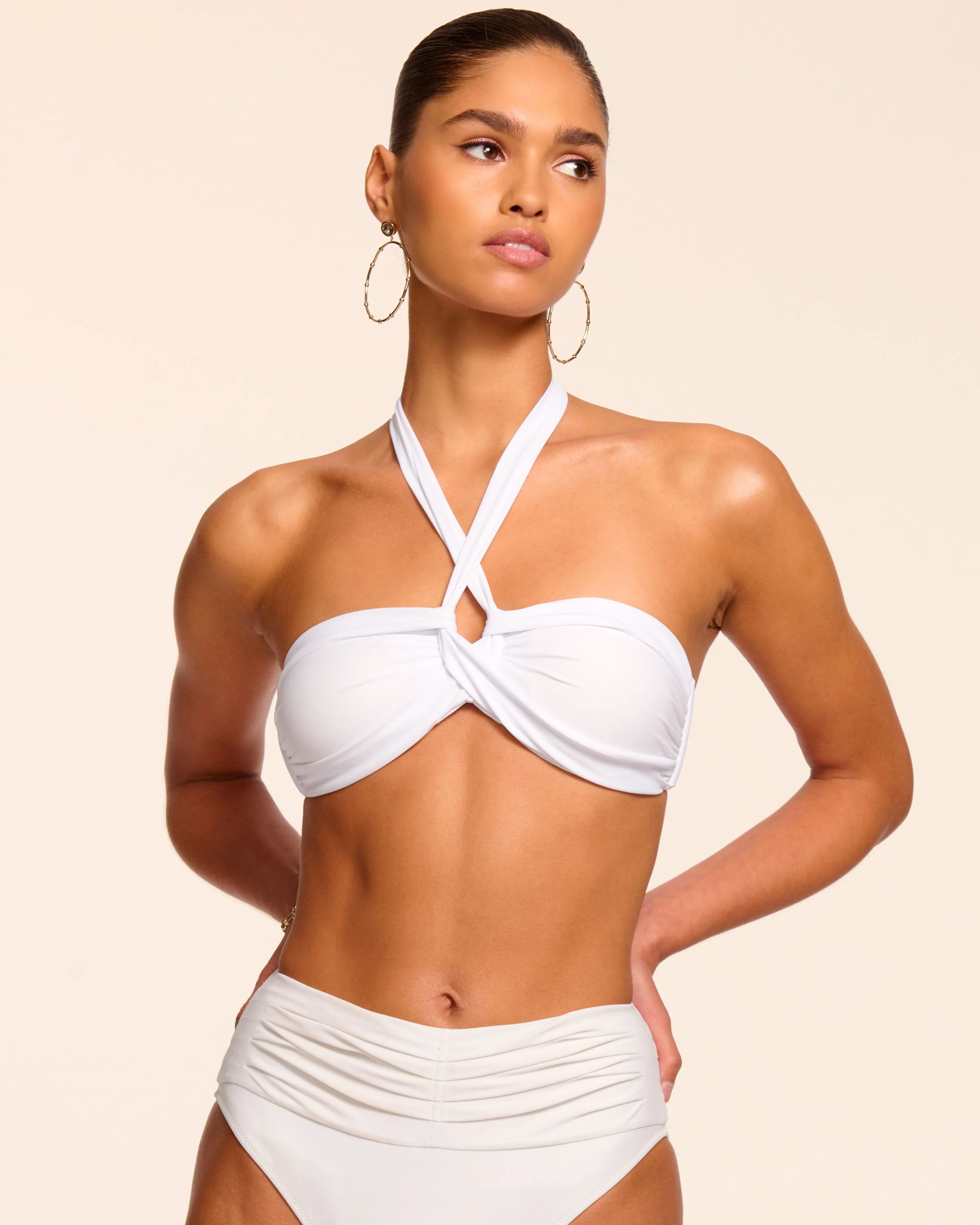 Arielle Convertible Bandeau Bikini Top - Image 2