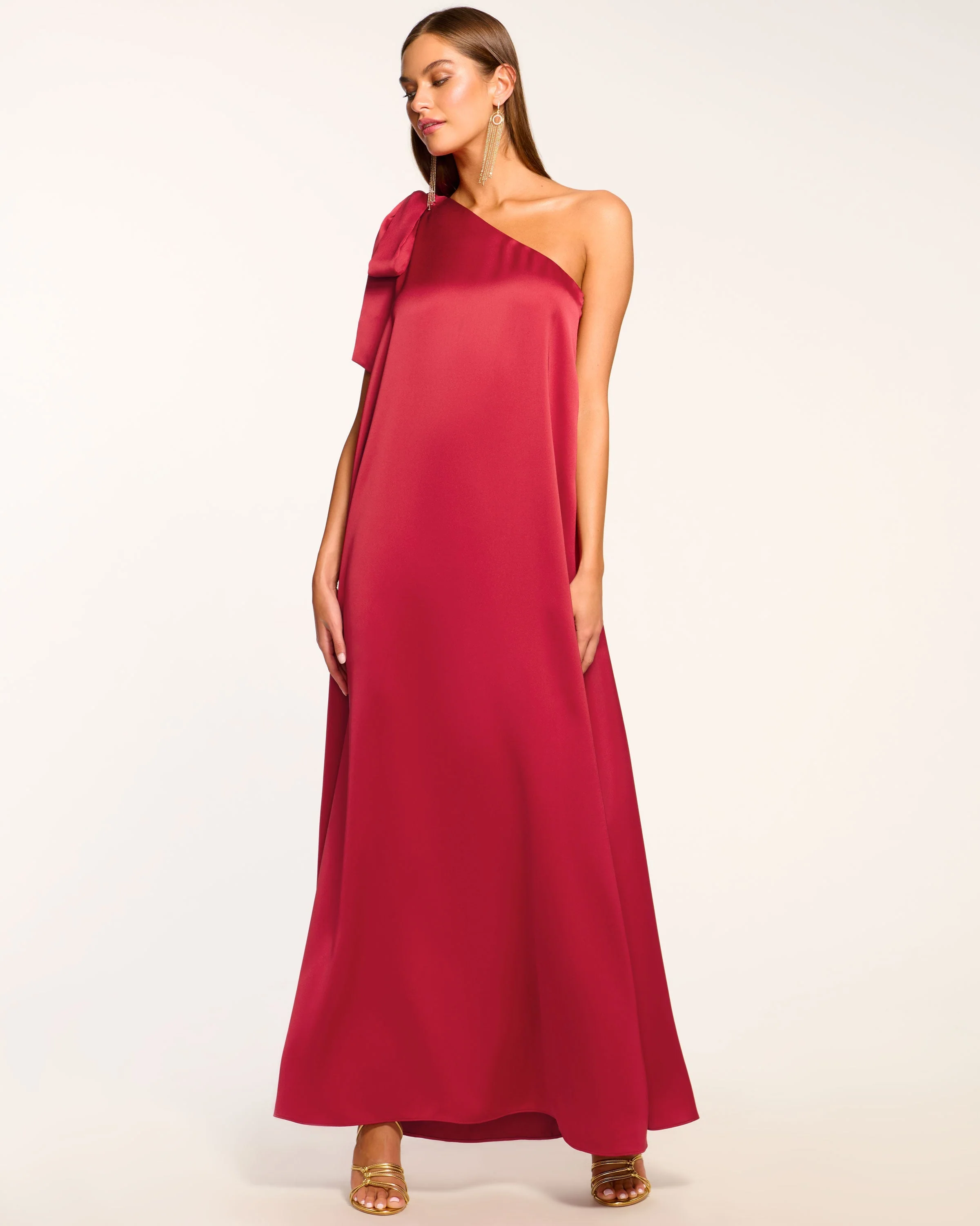 Benita One-Shoulder Gown - Image 2