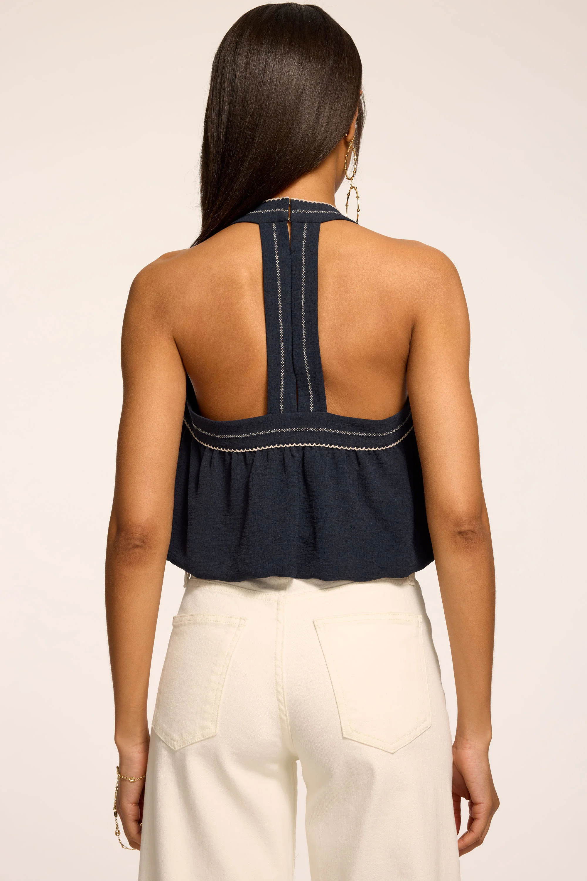 Briar Embroidered Tank Top - Image 3