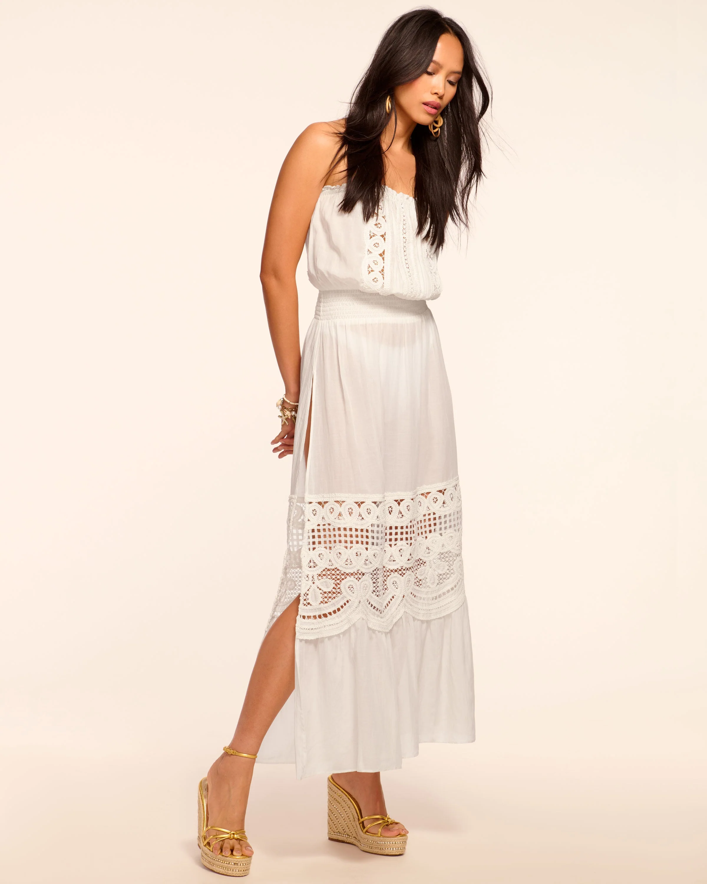 Cambridge Strapless Coverup Maxi Dress - Image 5