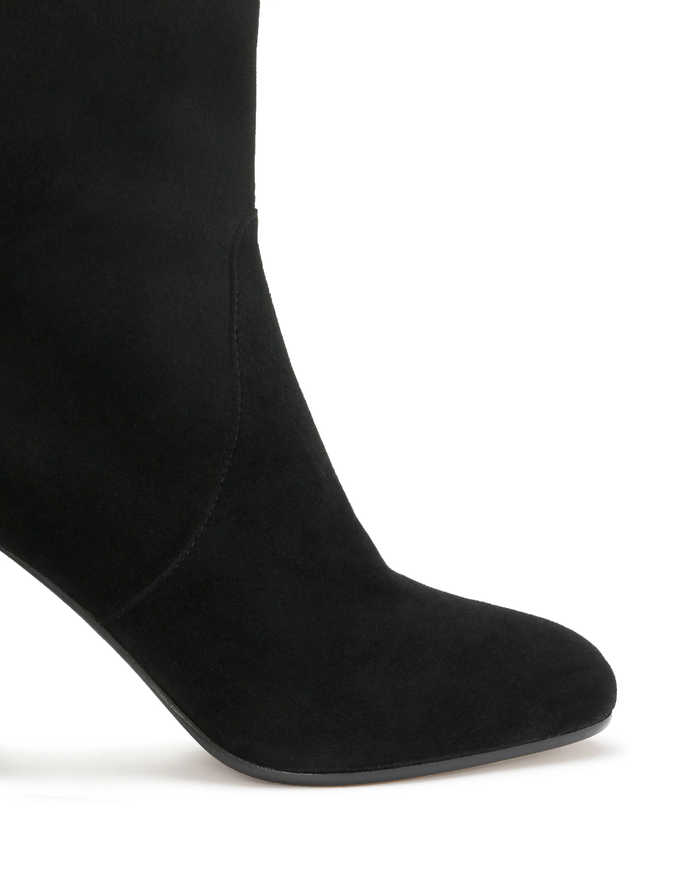 Caro Heeled Ankle Boots | BLACK SUEDE - Image 5