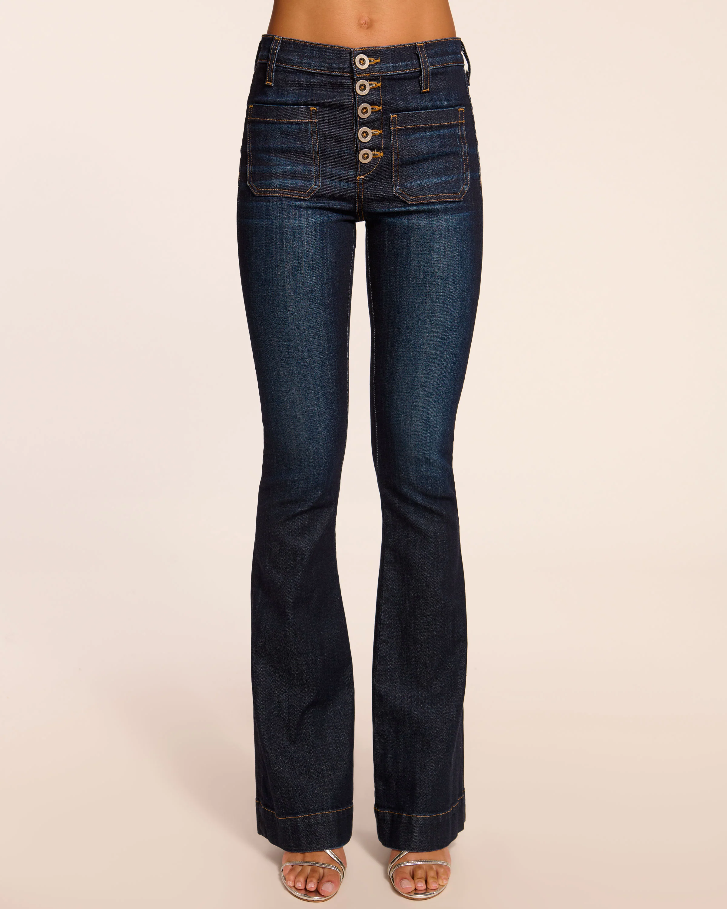 Cindy High-Rise Flare Jean - Image 11