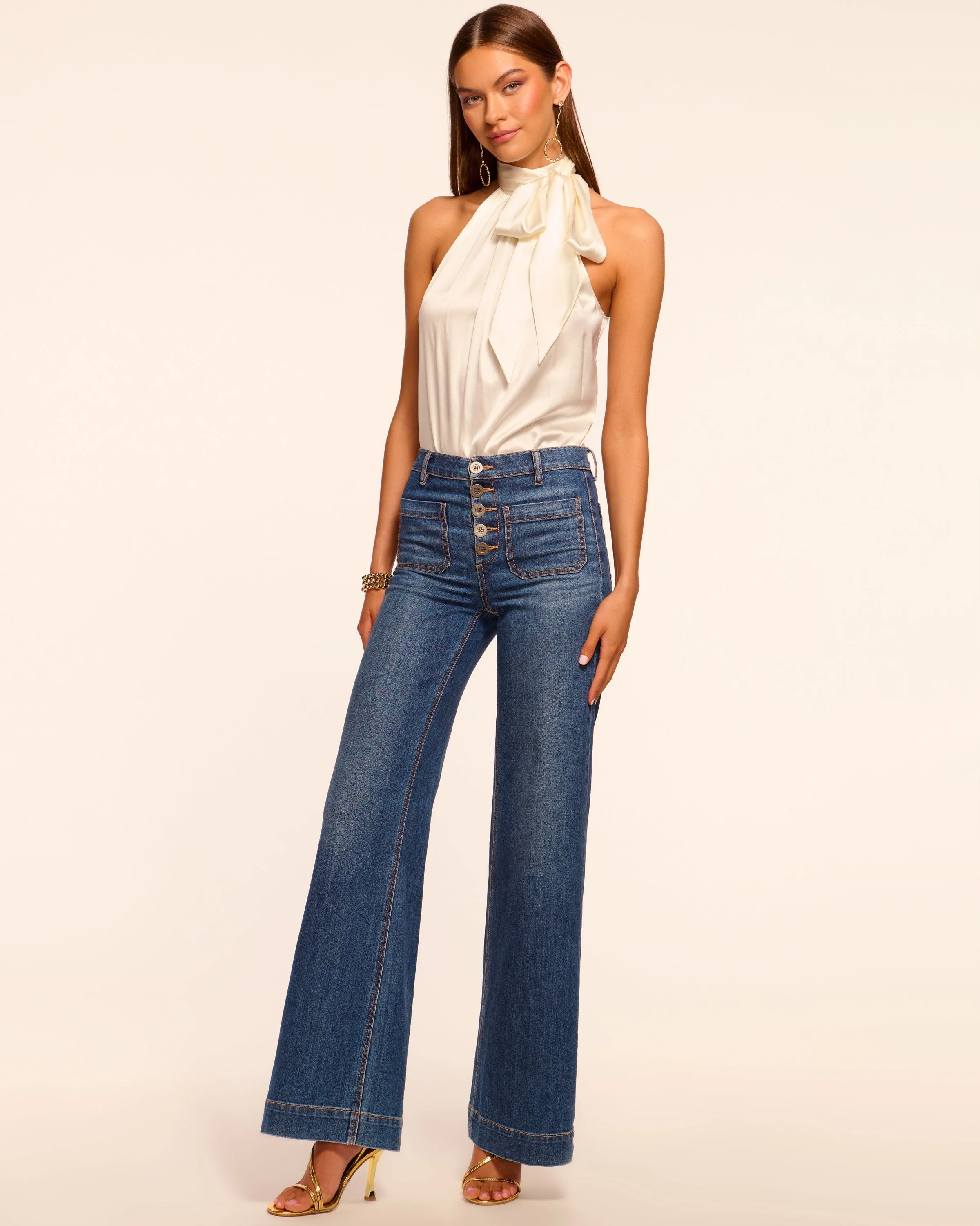 Cindy High-Rise Wide Leg Jean - Image 38