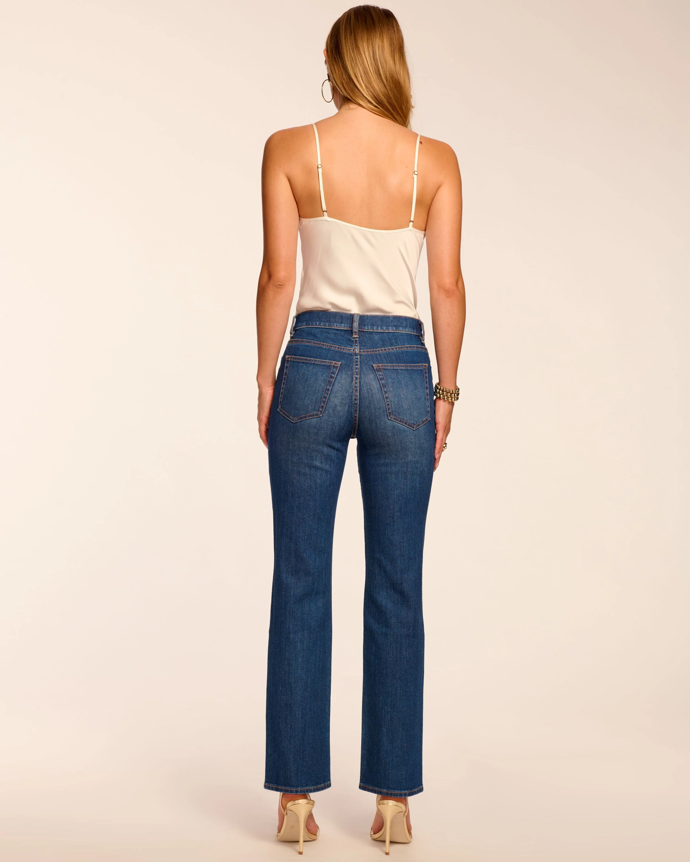 Claudia 5-Pocket High-Rise Straight Leg Jean - Image 4