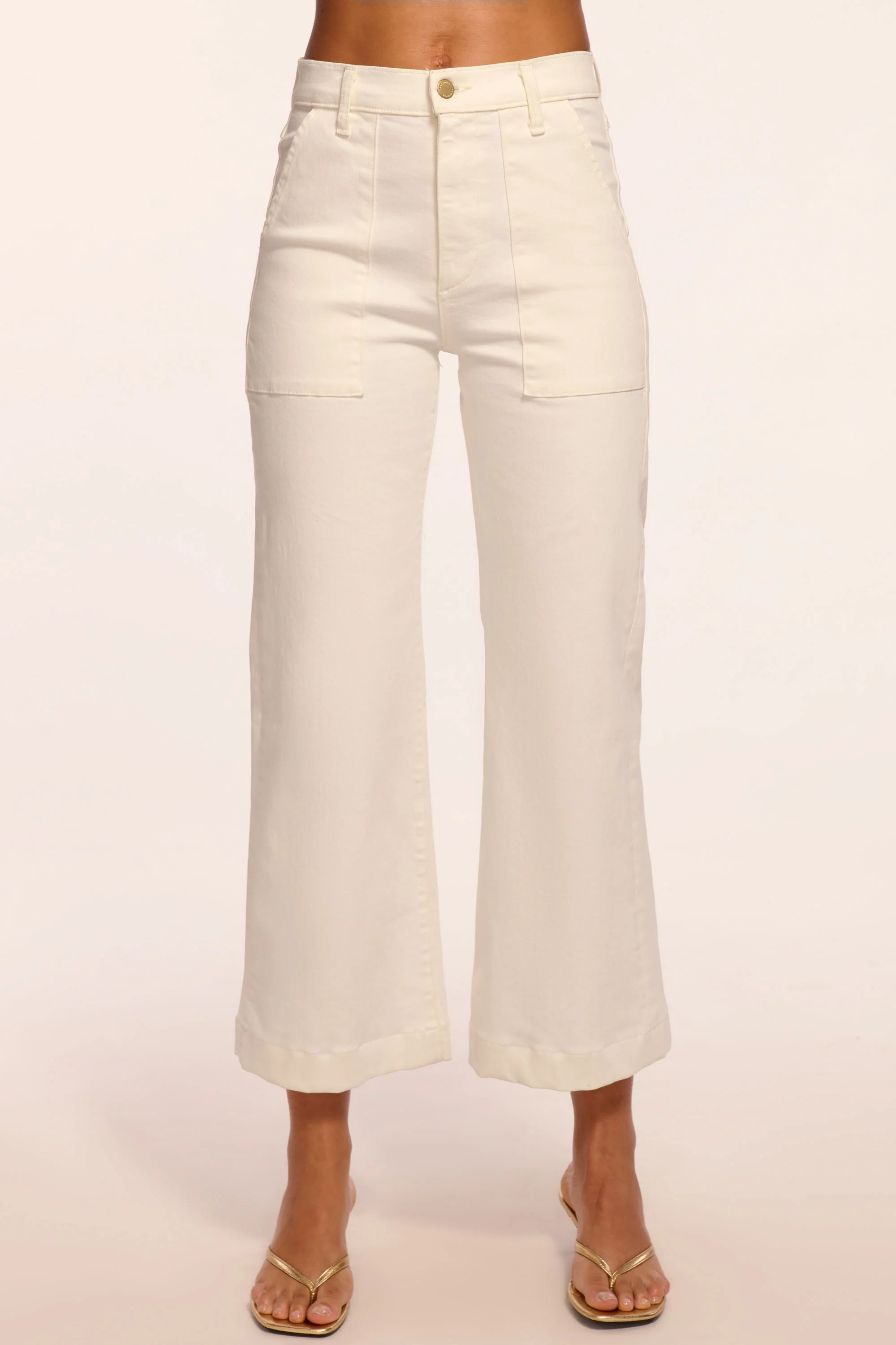 Clifford Cropped Wide Leg Jean - Image 2