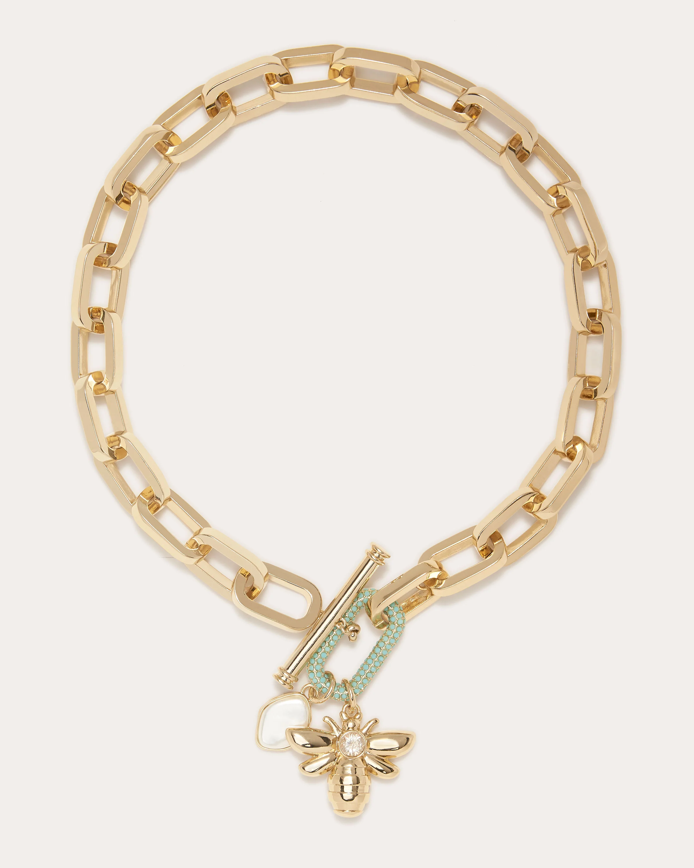 Daisy Bee Toggle Necklace