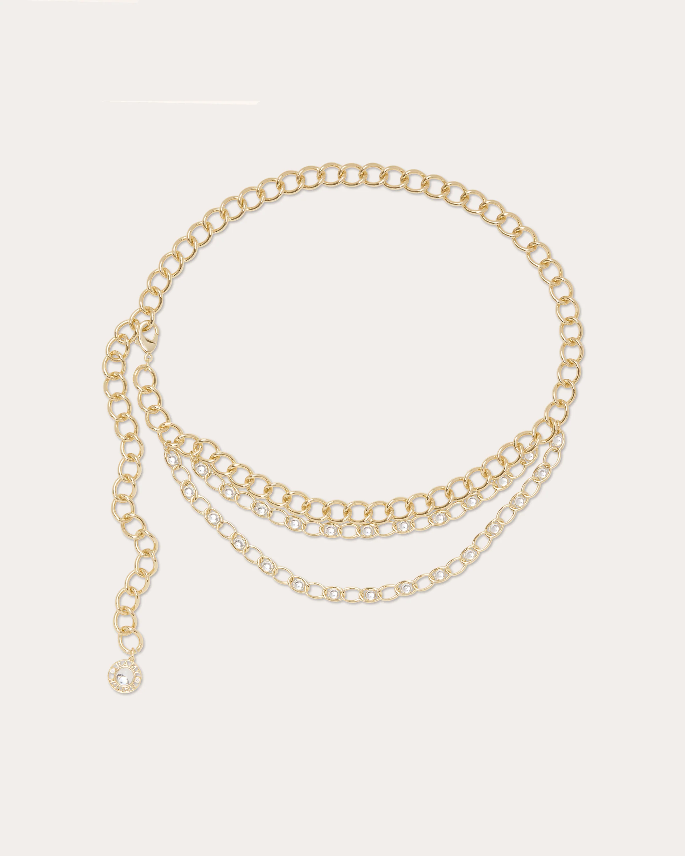 Dominika Glass Chain Belt