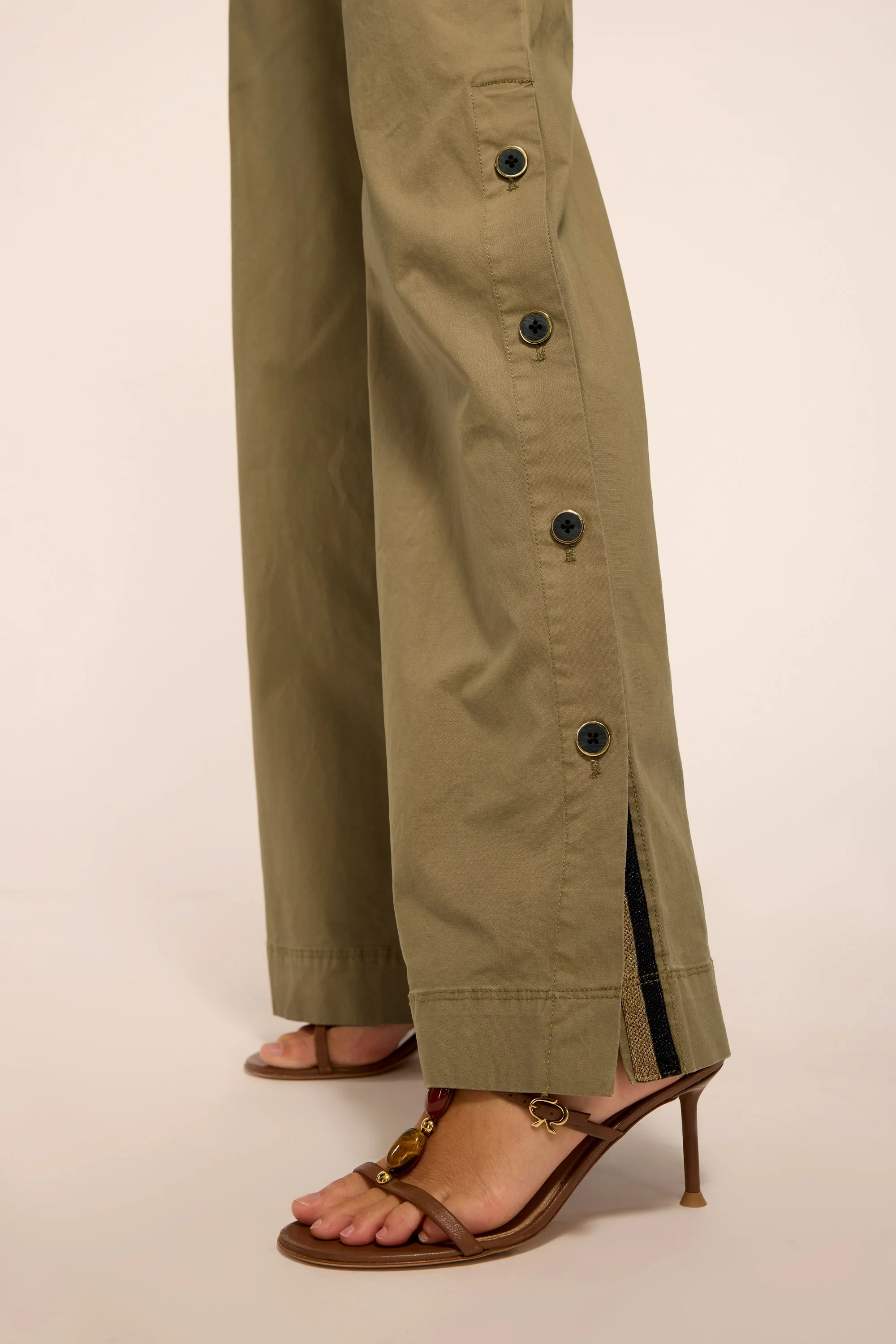 Giselle Canvas Wide Leg Pant - Image 6