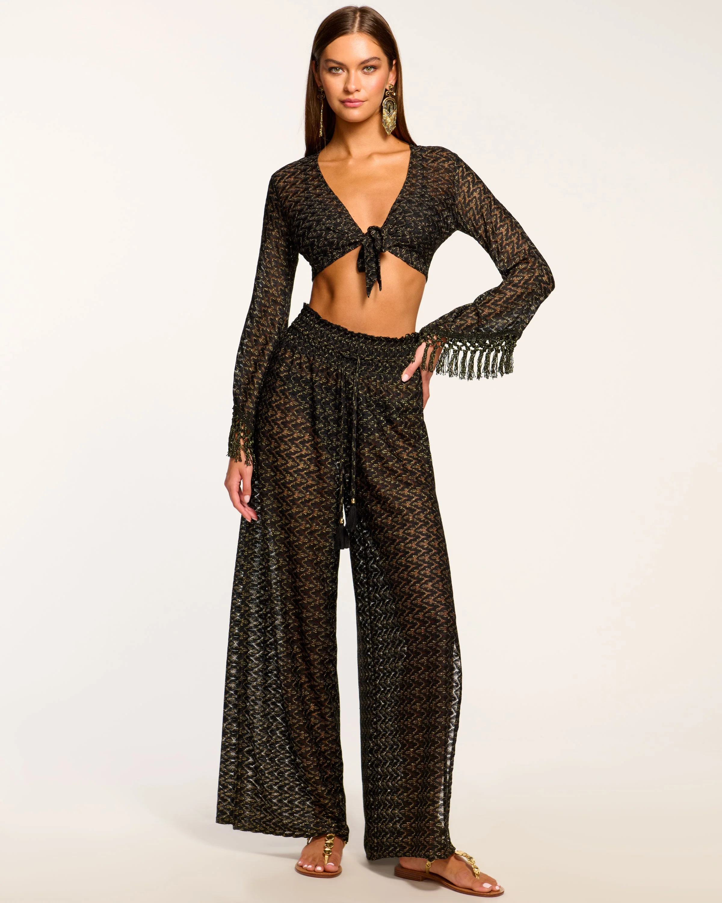 Glora High Rise Coverup Pant - Image 8