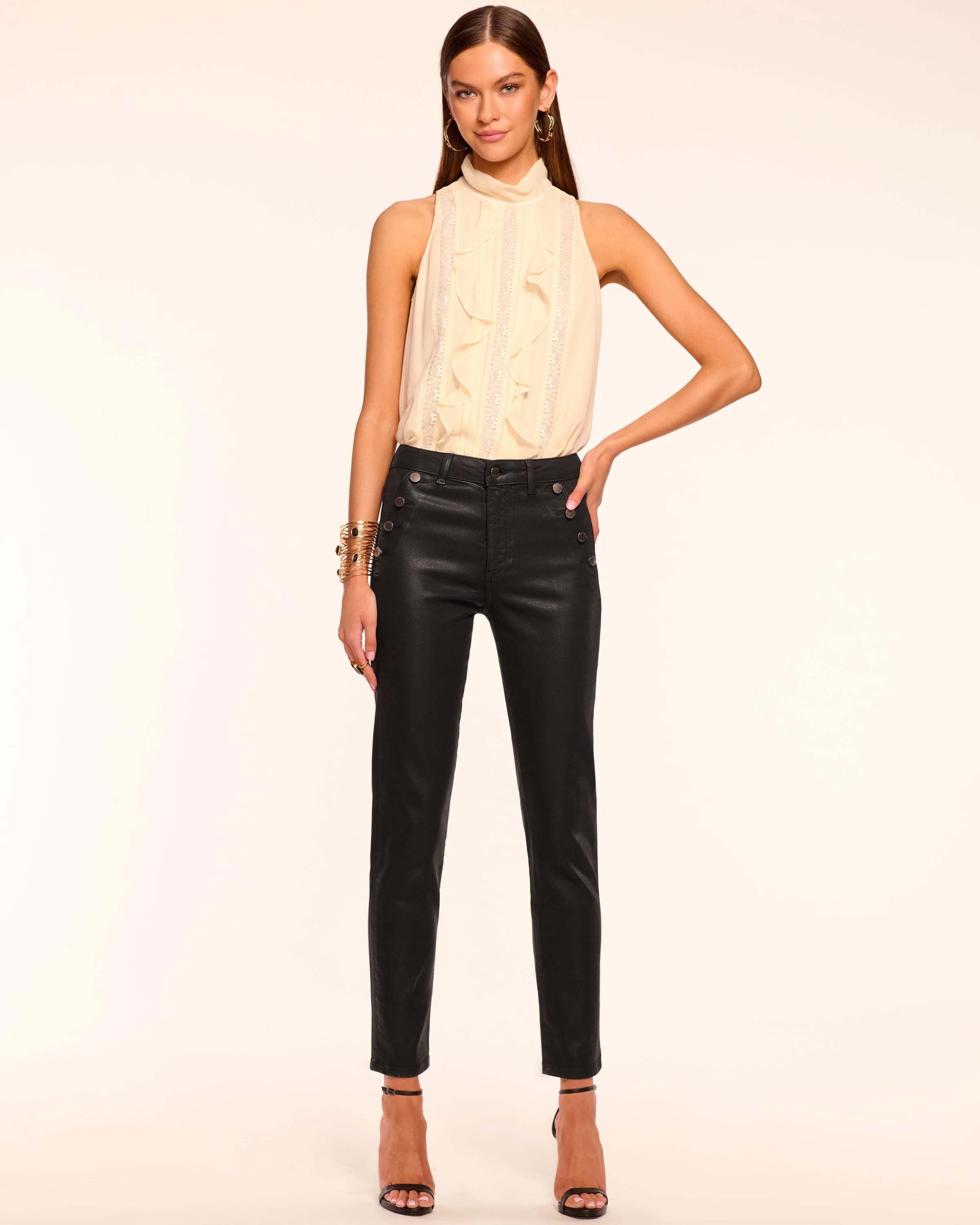 Helena Coated High-Rise Skinny Jean - Image 2
