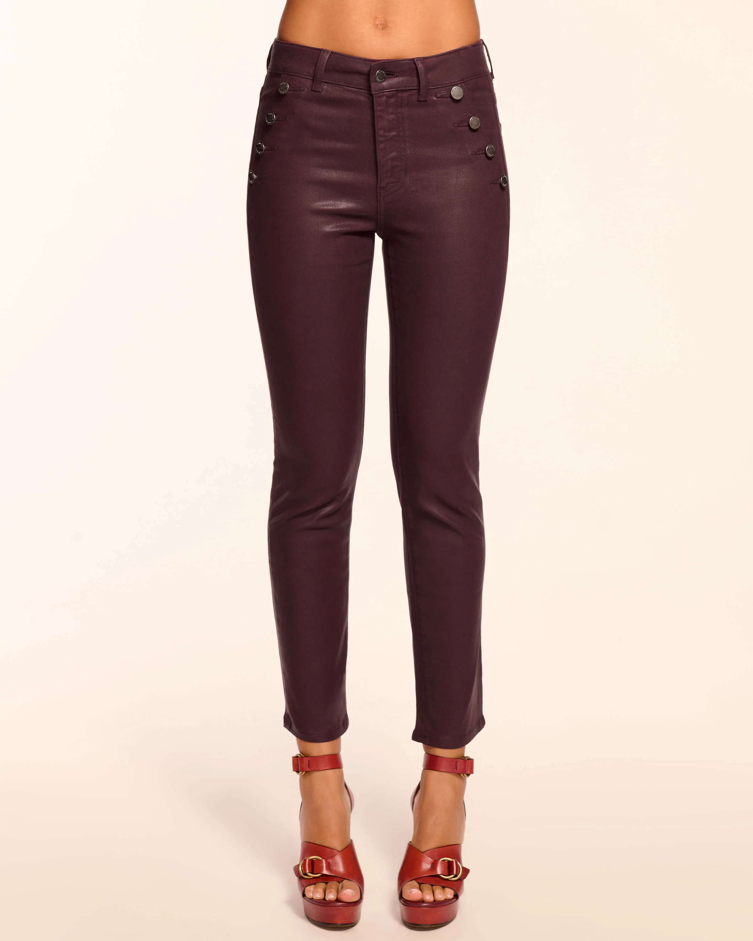 Helena Coated High-Rise Skinny Jean - Image 5