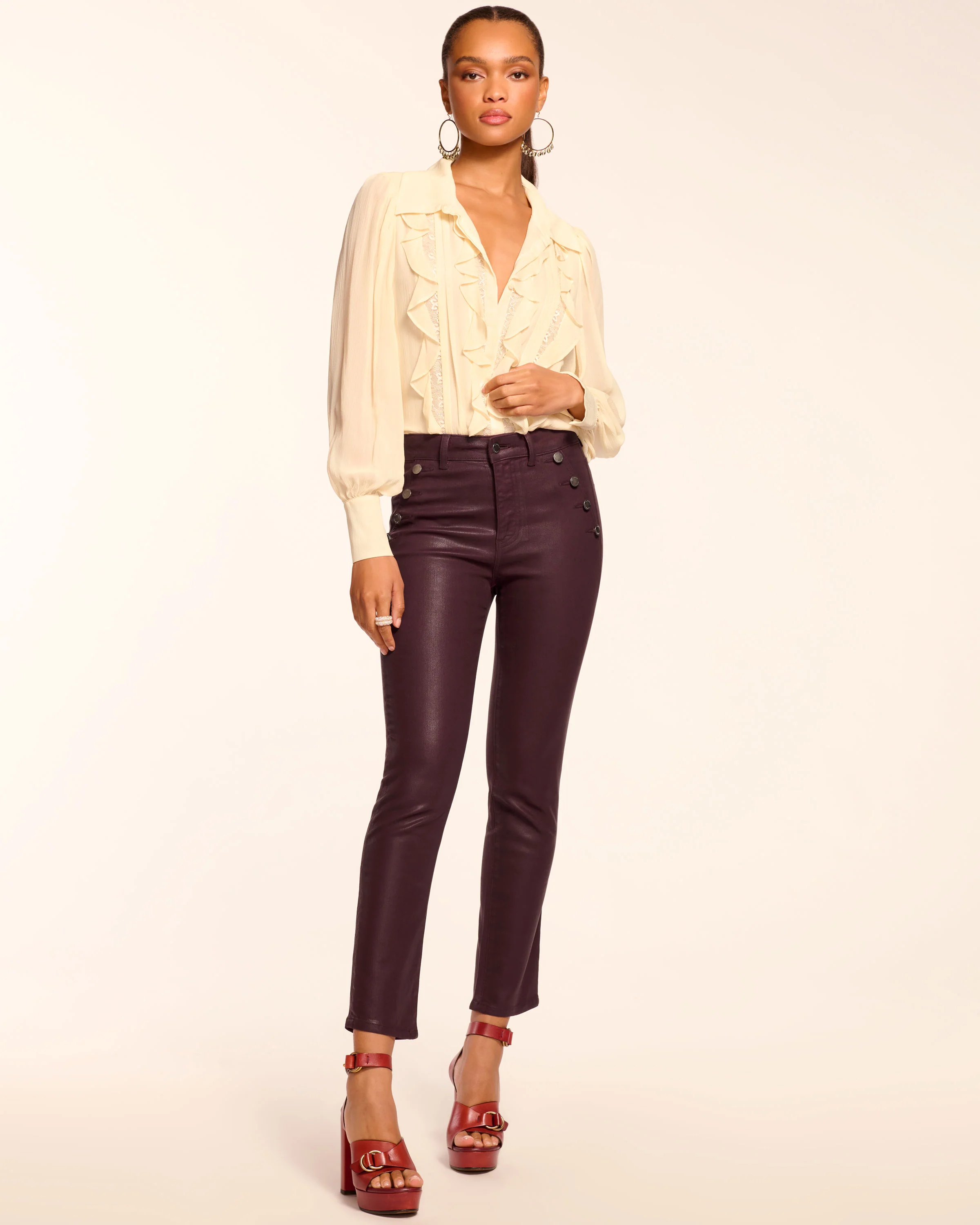 Helena Coated High-Rise Skinny Jean - Image 6