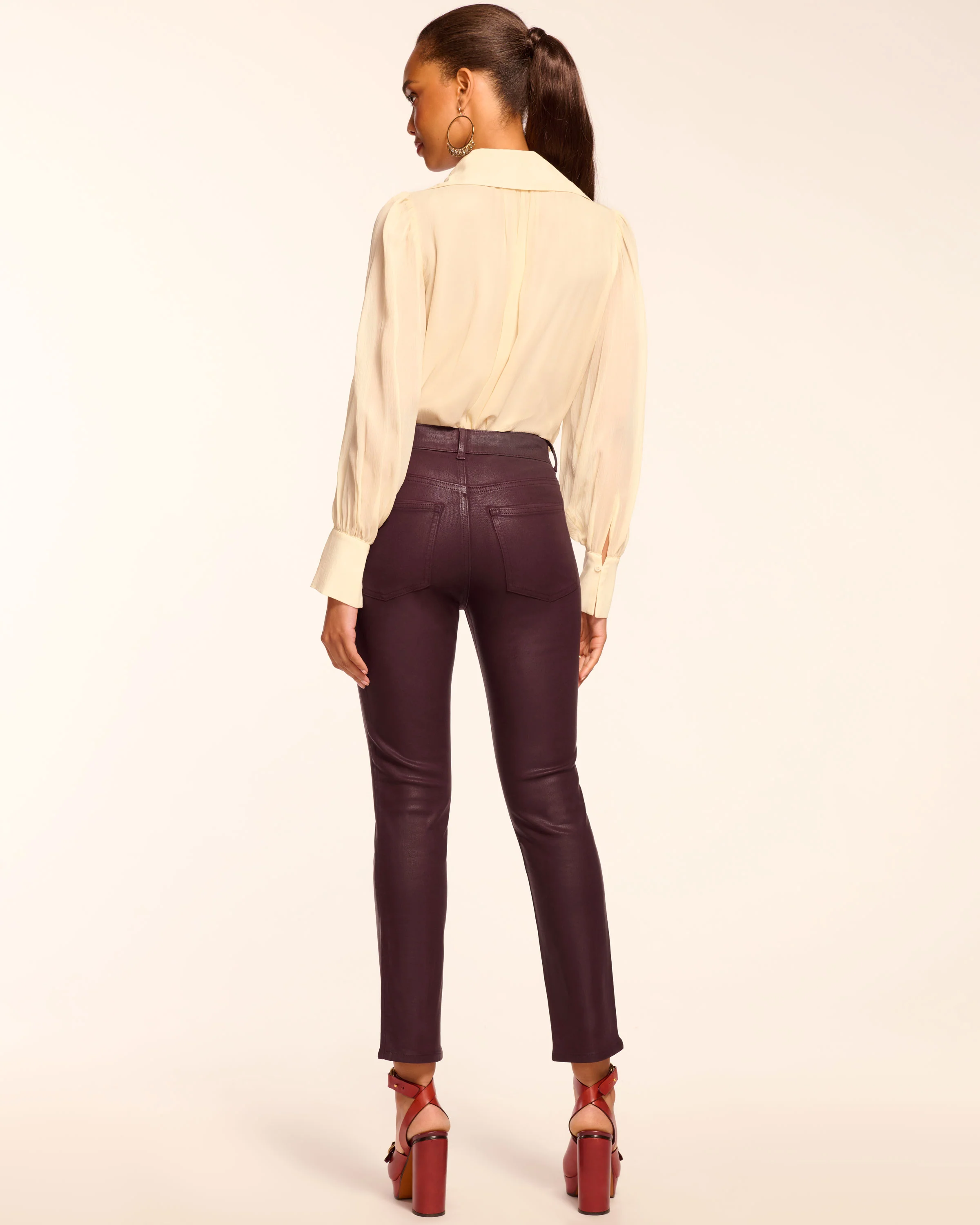 Helena Coated High-Rise Skinny Jean - Image 8
