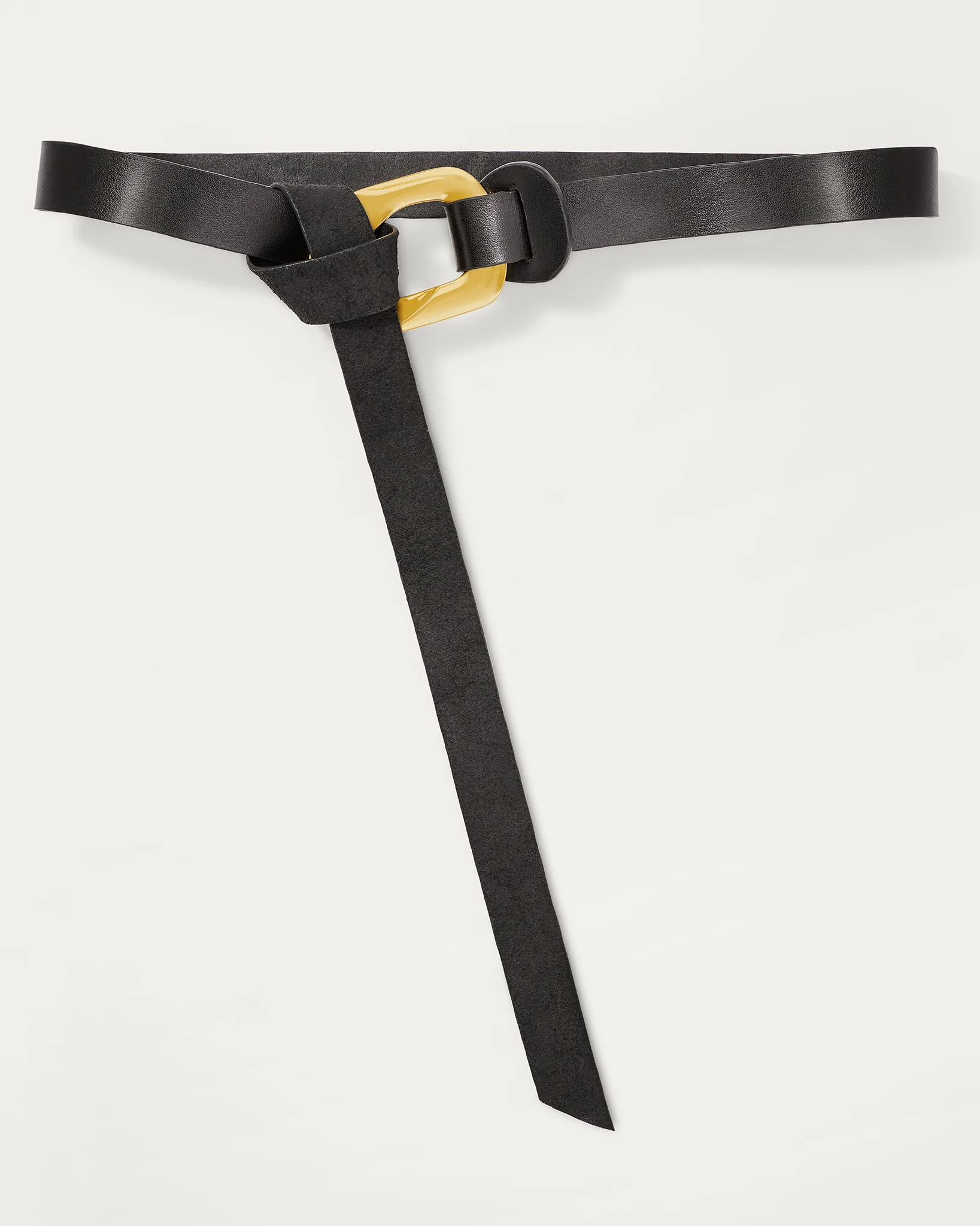 Ines Leather Tie Belt