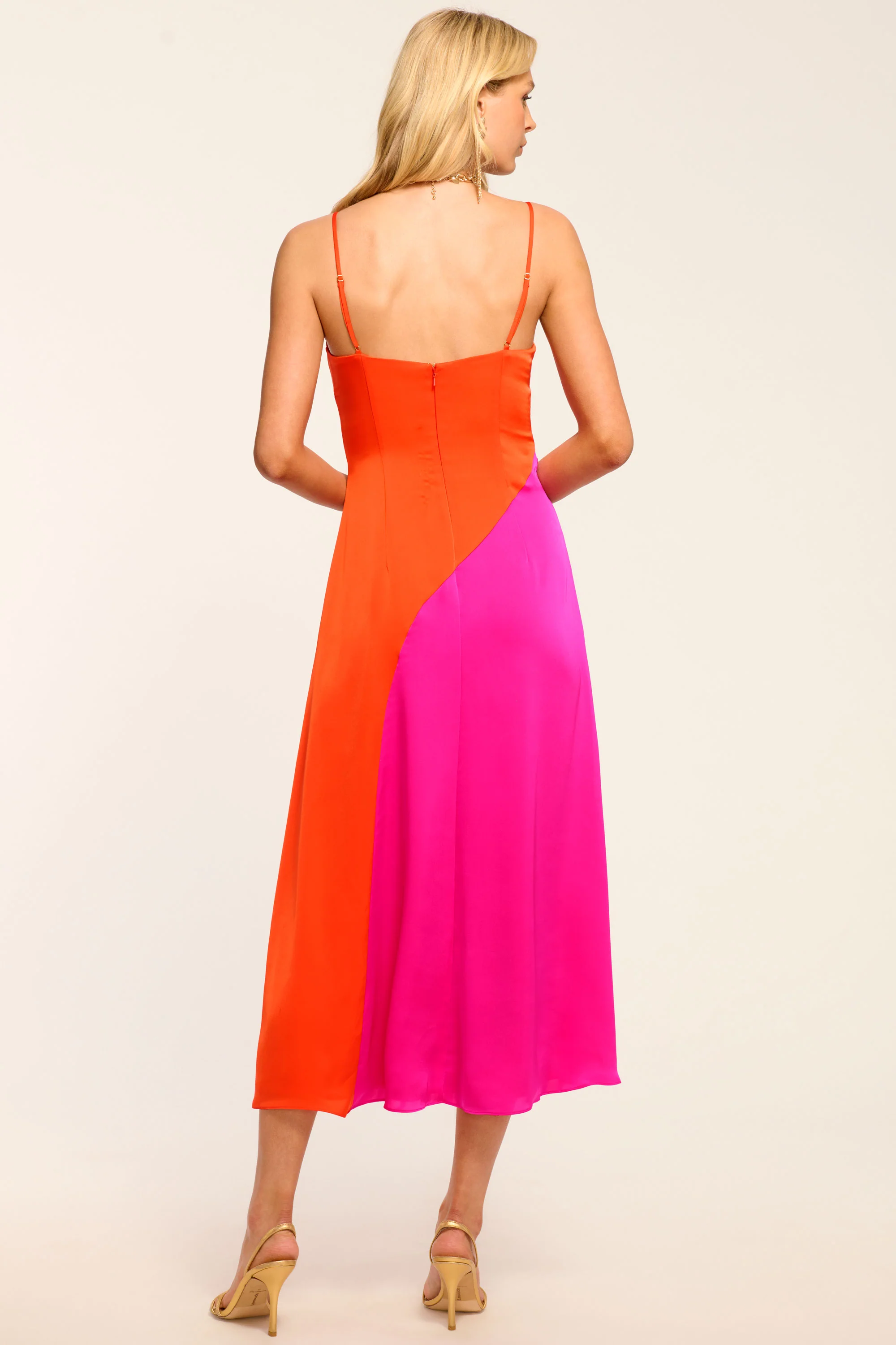 Jasmine Colorblock Maxi Dress - Image 4