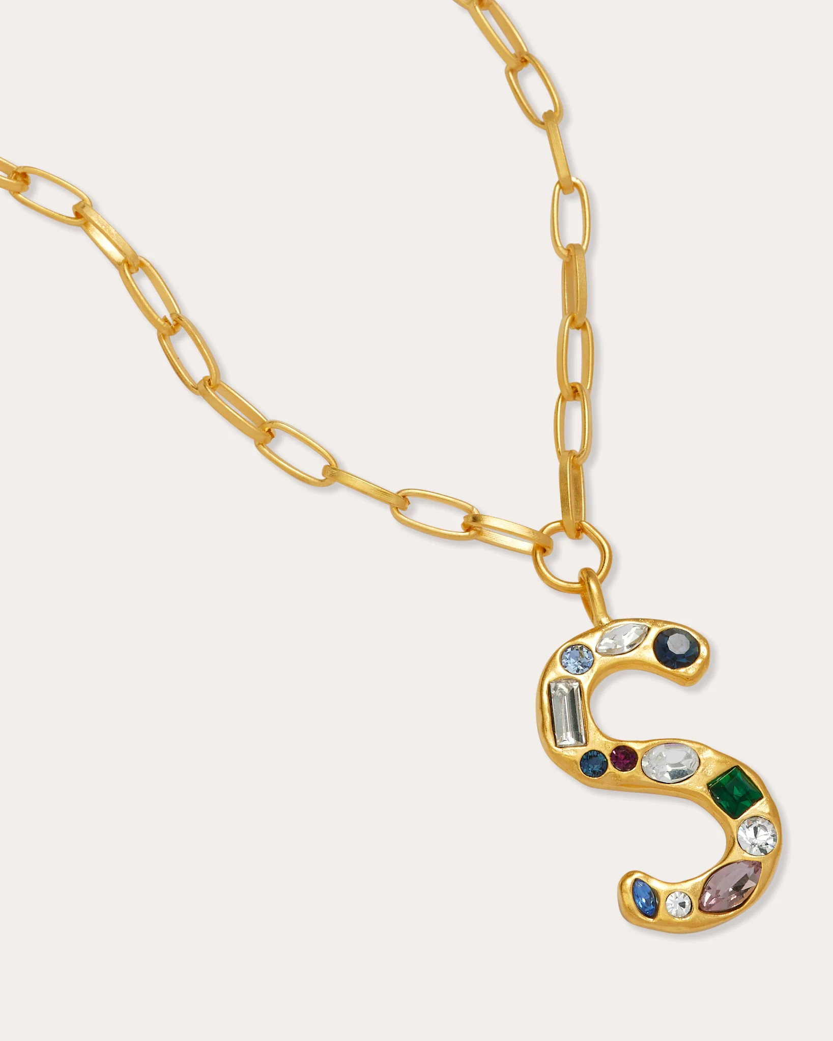 Jewel Letter Necklace - Image 11