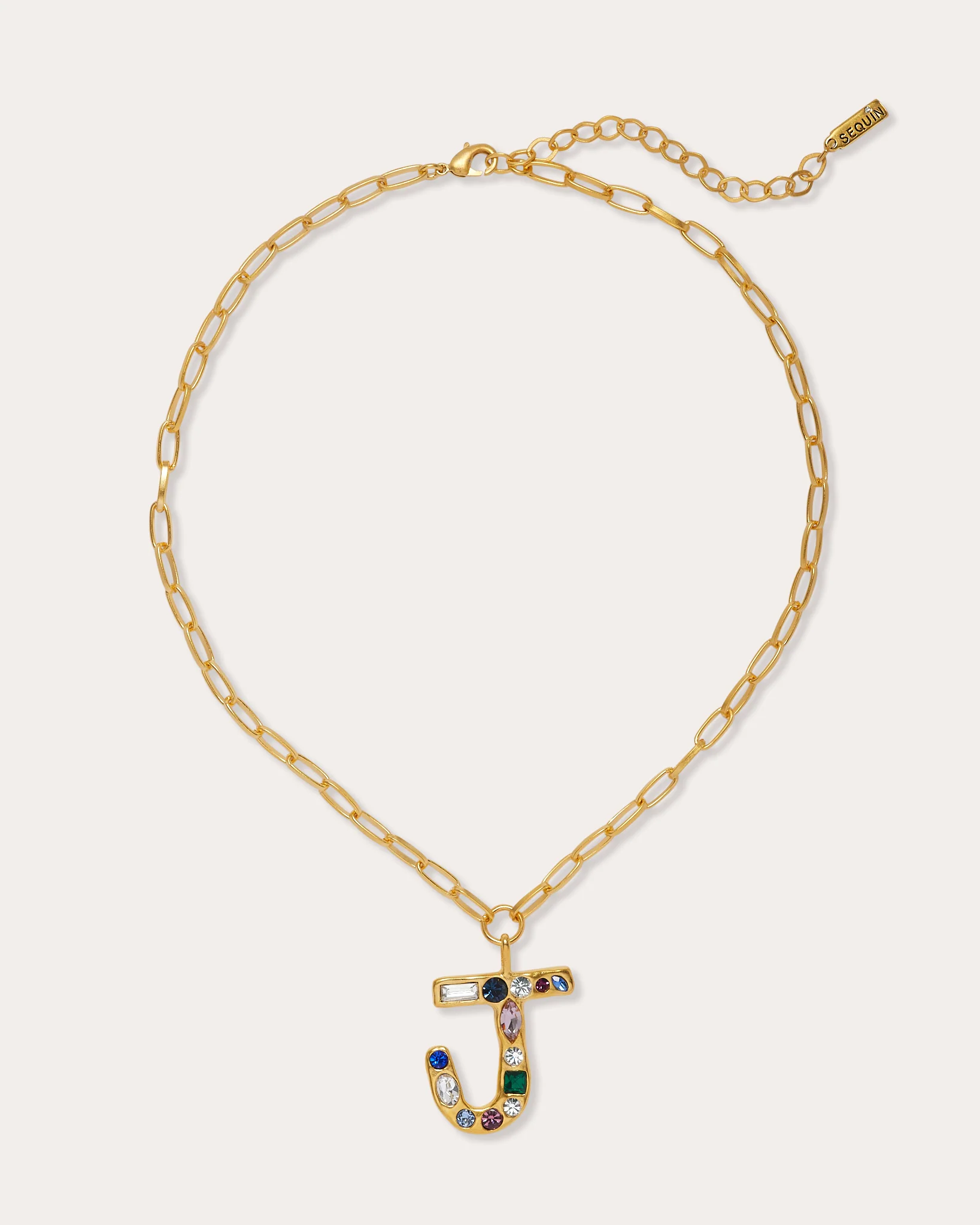 Jewel Letter Necklace - Image 12