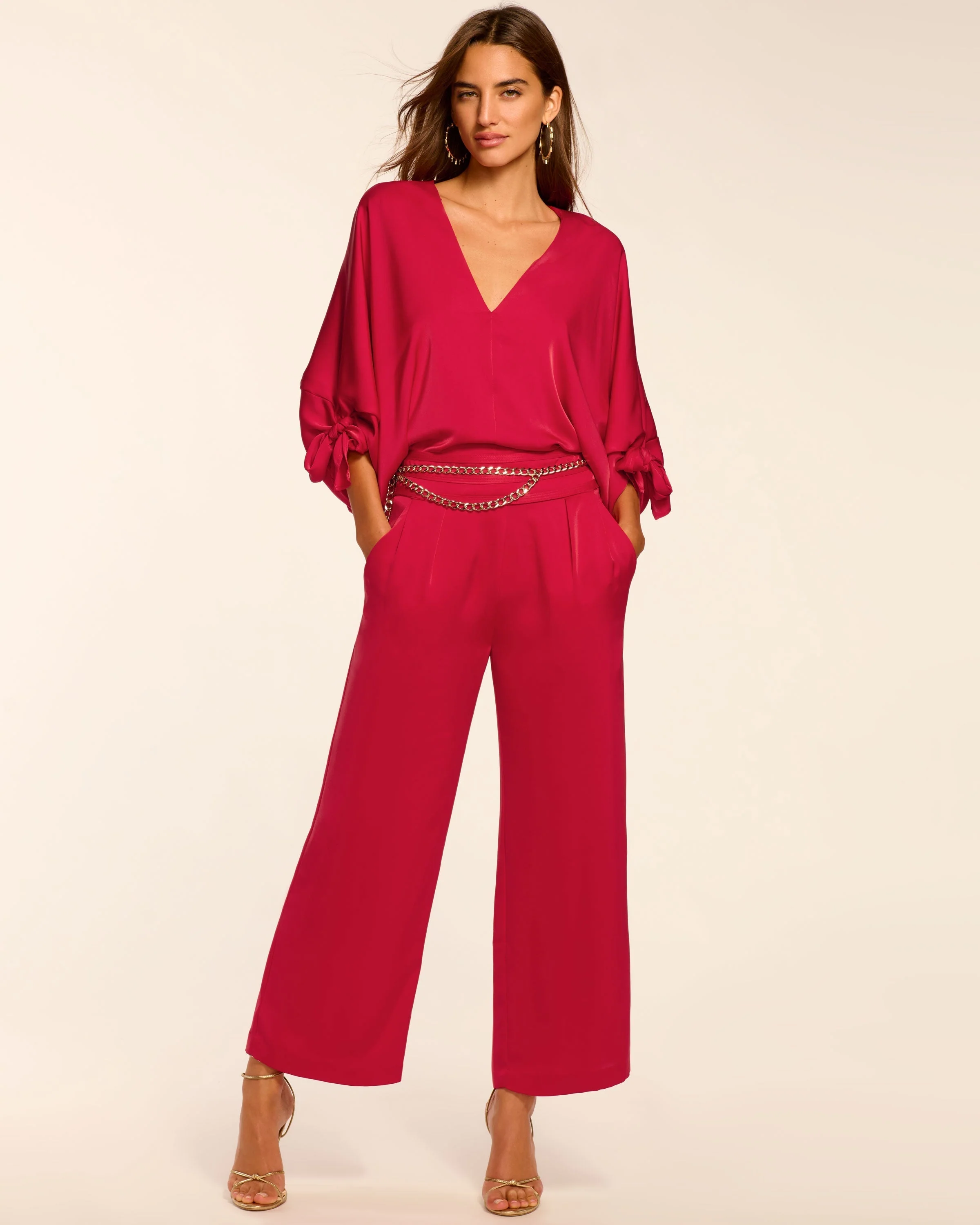 Joss Cropped Wide Leg Pant - Image 2