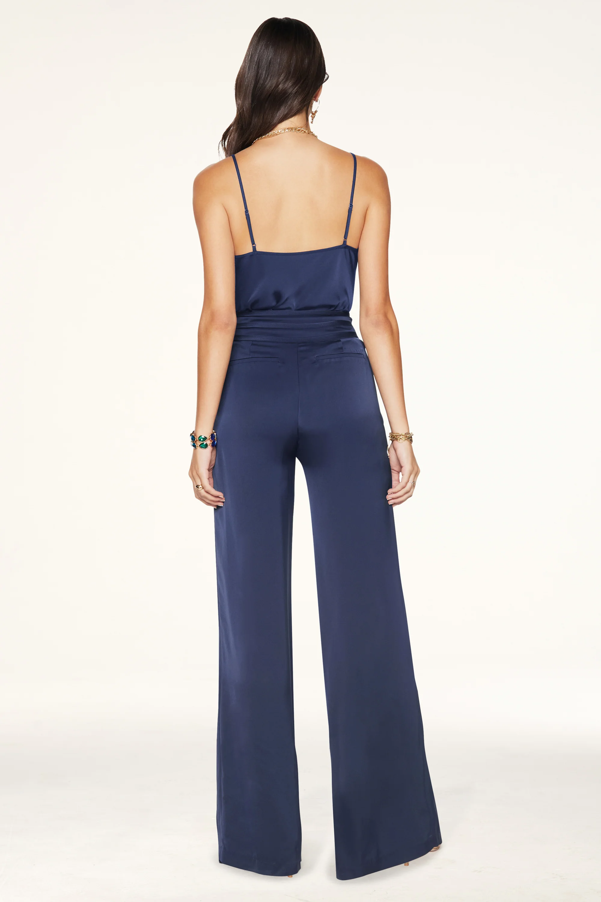 Joss Wide Leg Pant | NAVY - Image 4