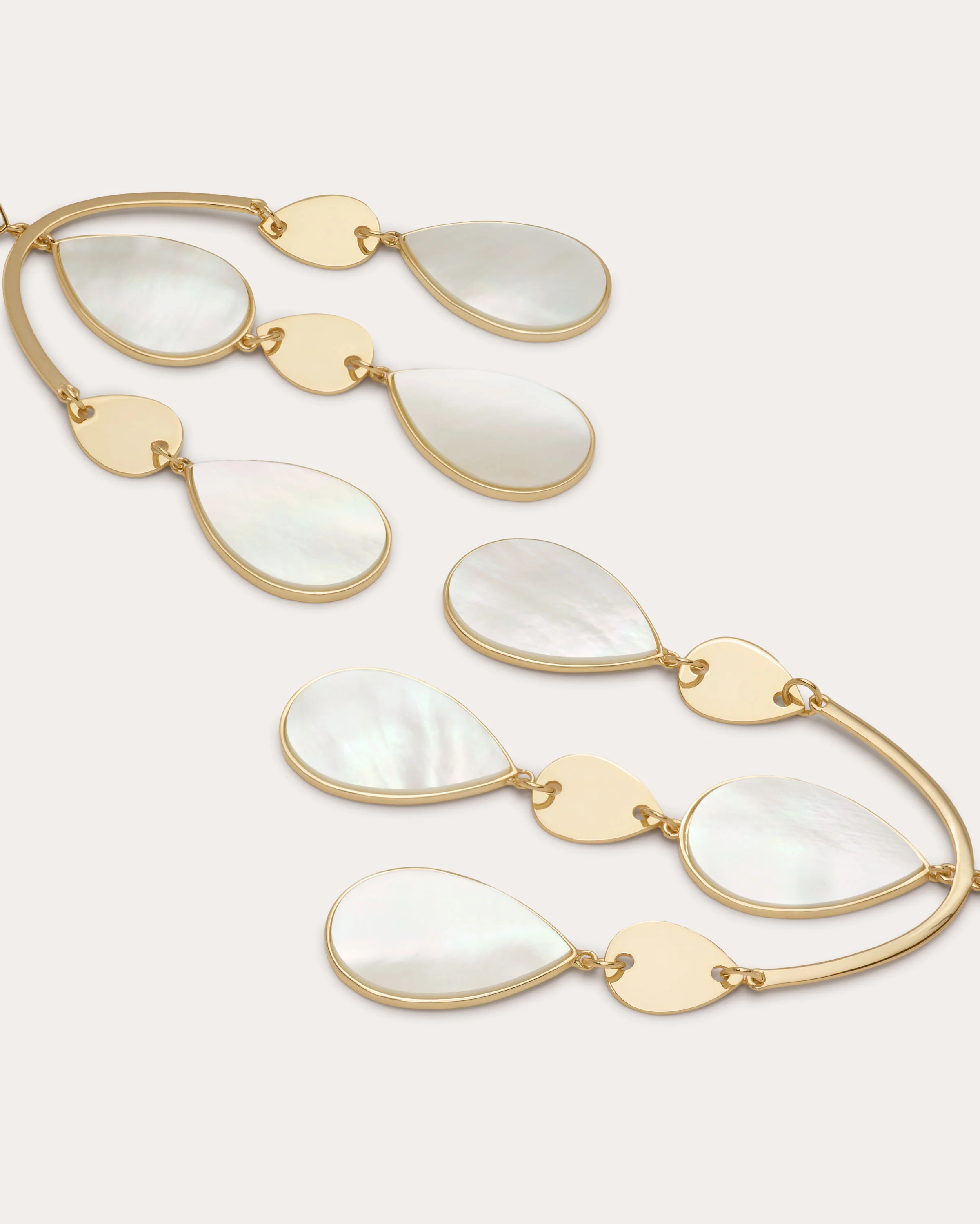 Karina Pearl Chandelier Earrings - Image 3