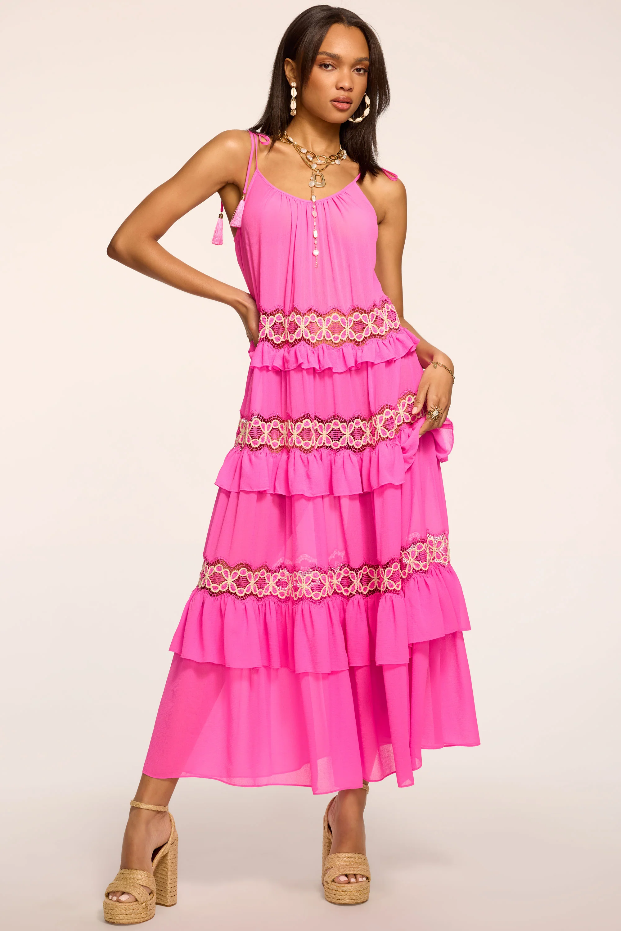Lisbeth Coverup Midi Dress