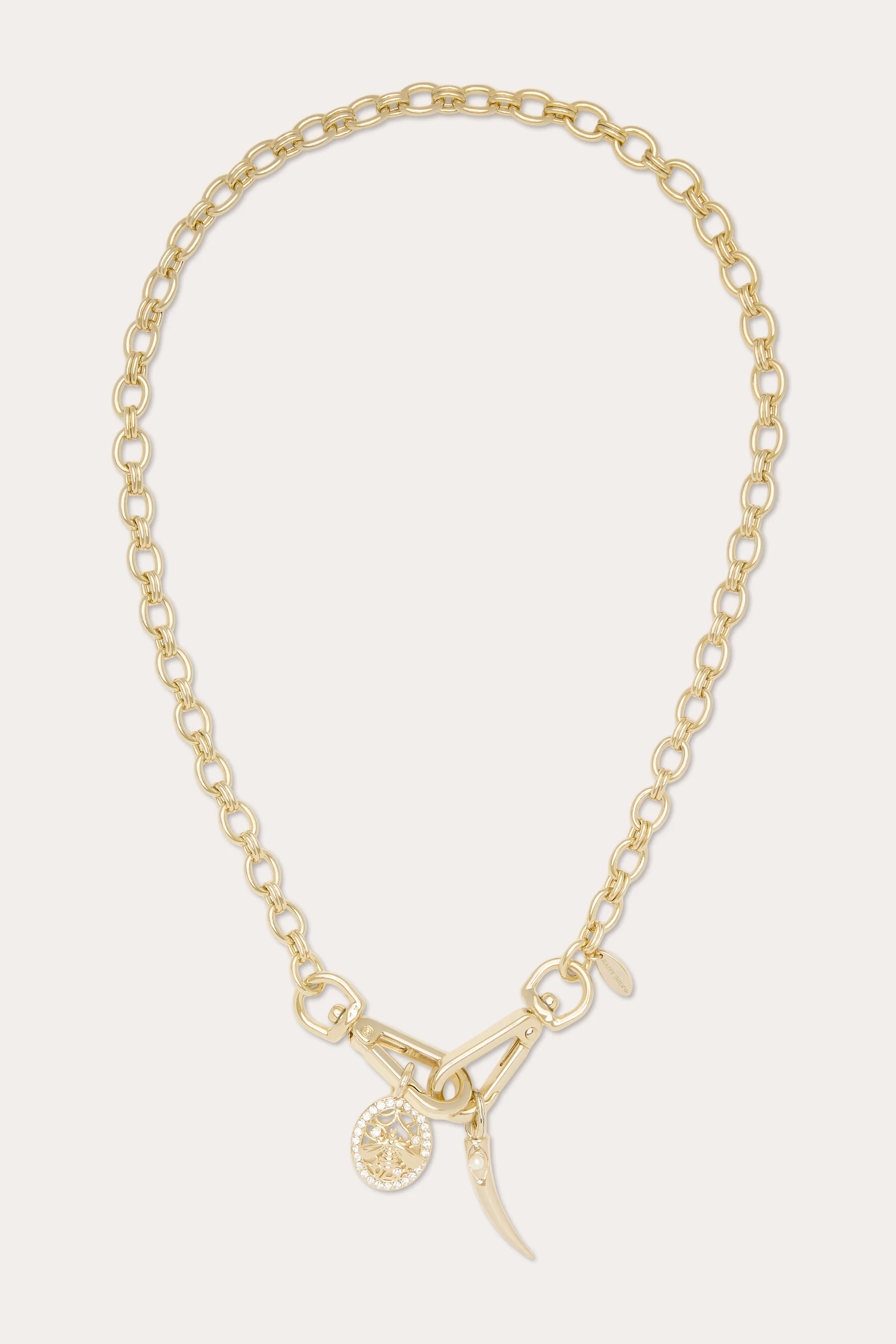 Livia Charm Link Necklace - Image 2