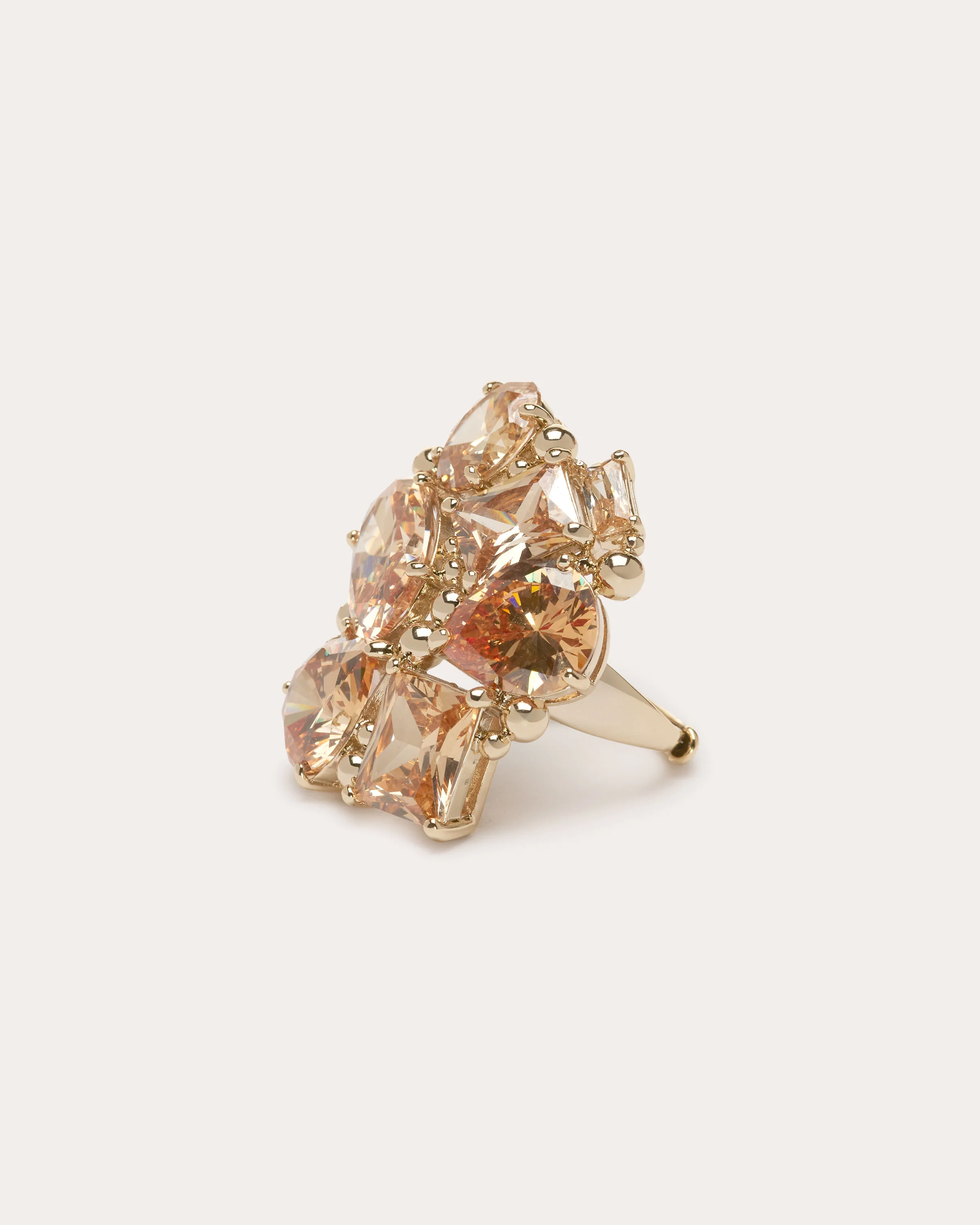 Lizzy Gemstone Cocktail Ring - Image 2