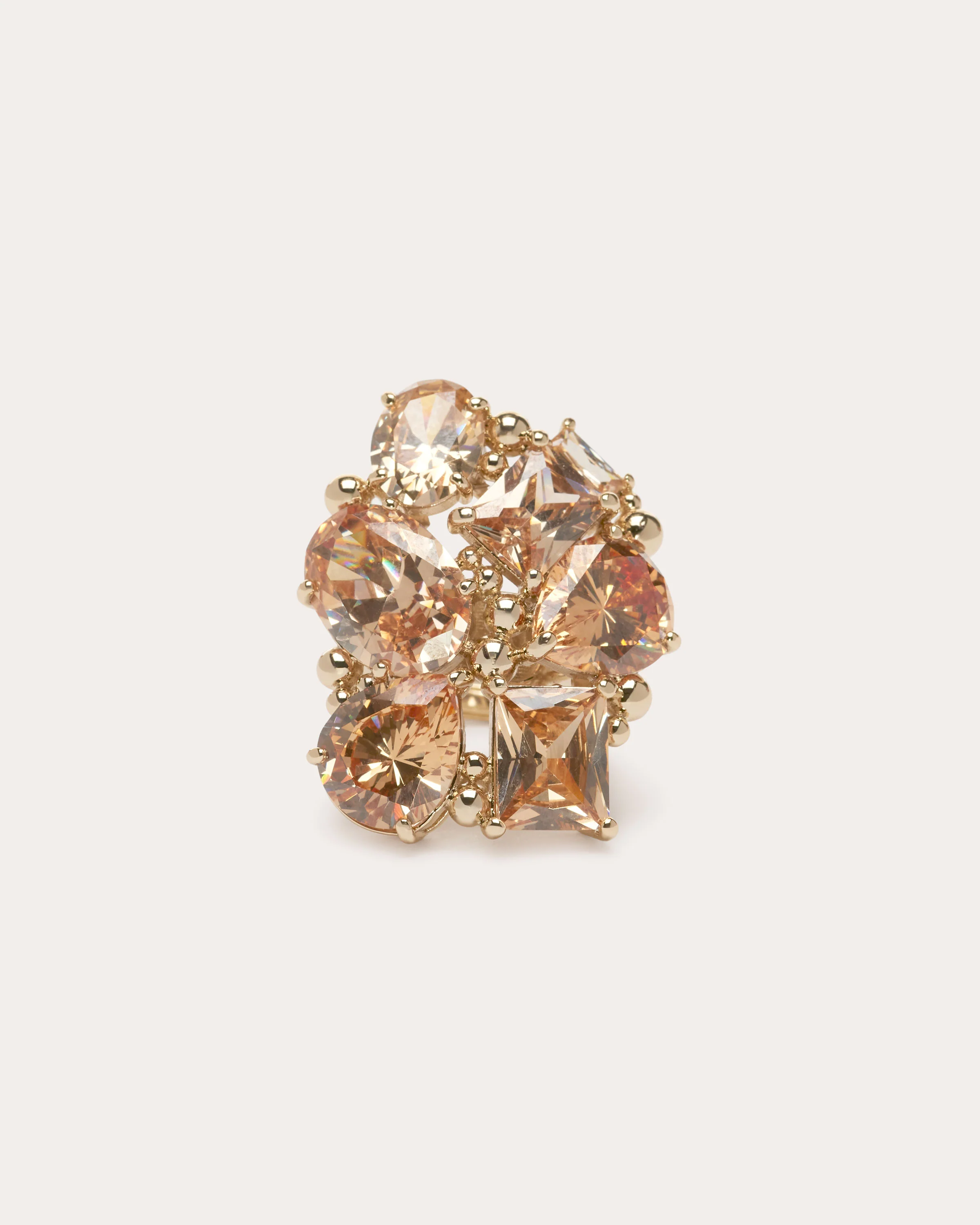 Lizzy Gemstone Cocktail Ring - Image 3