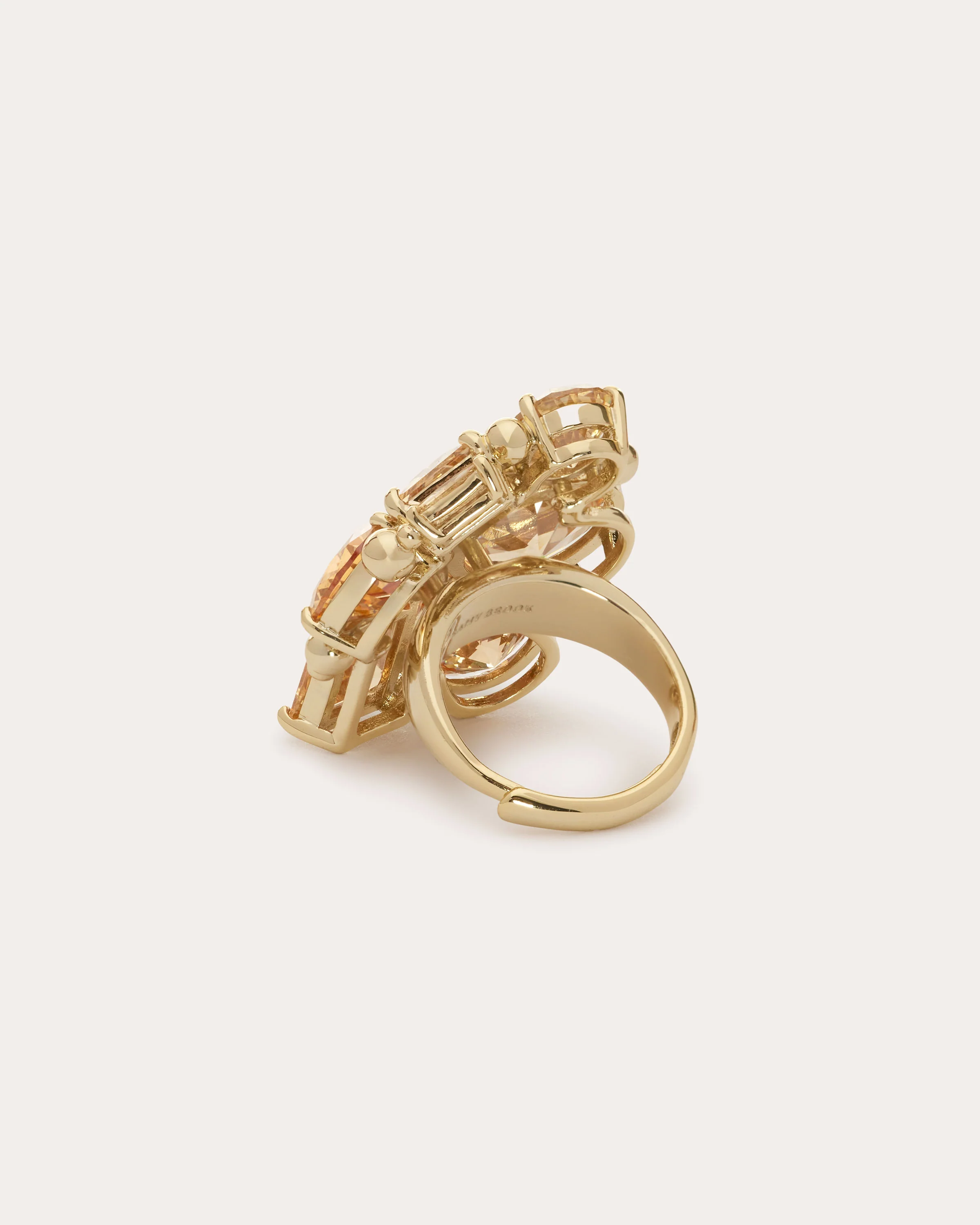Lizzy Gemstone Cocktail Ring - Image 4