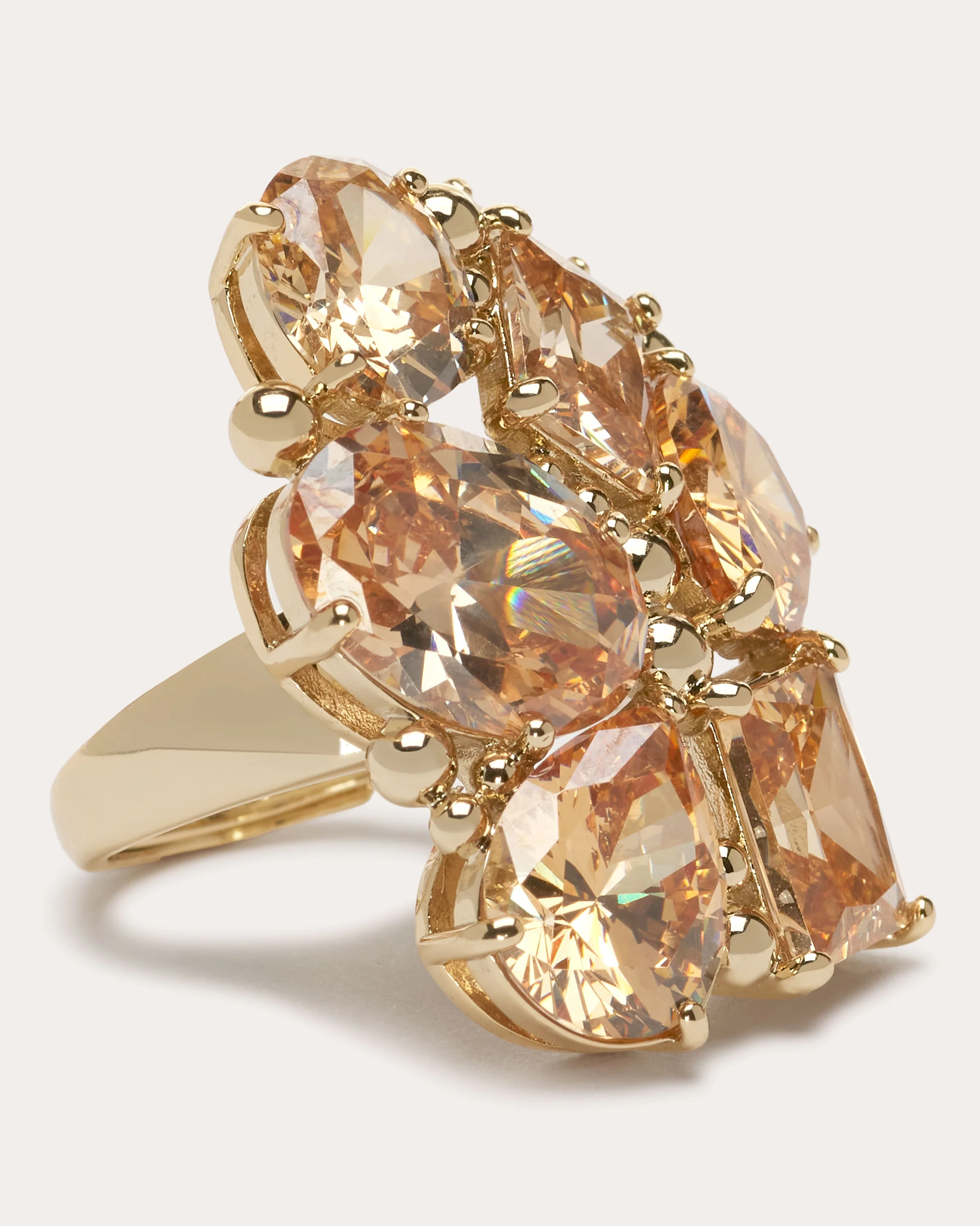 Lizzy Gemstone Cocktail Ring - Image 5