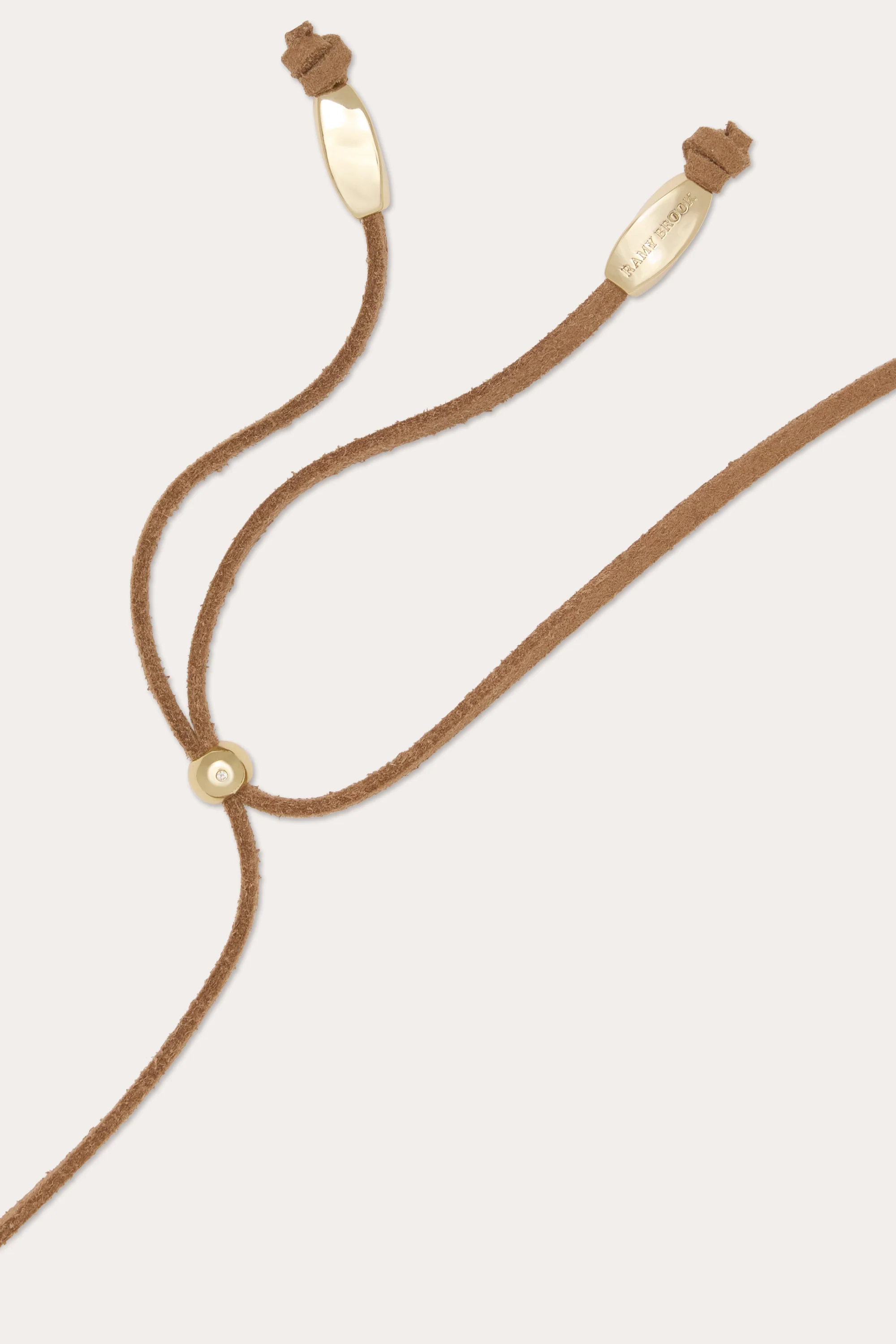 Luna Suede Pearl Necklace - Image 3