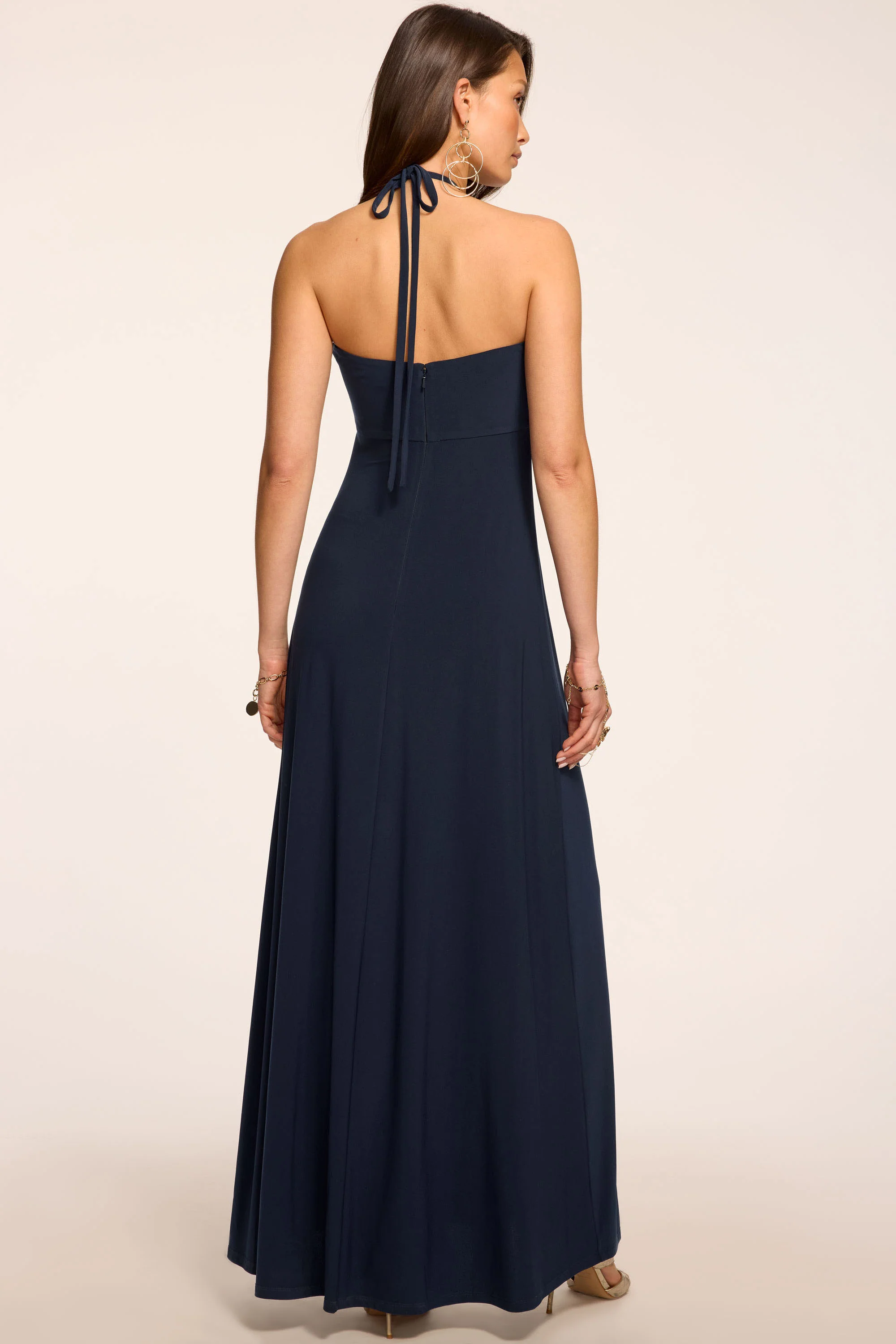 Mira Jersey Halter Maxi Dress - Image 4
