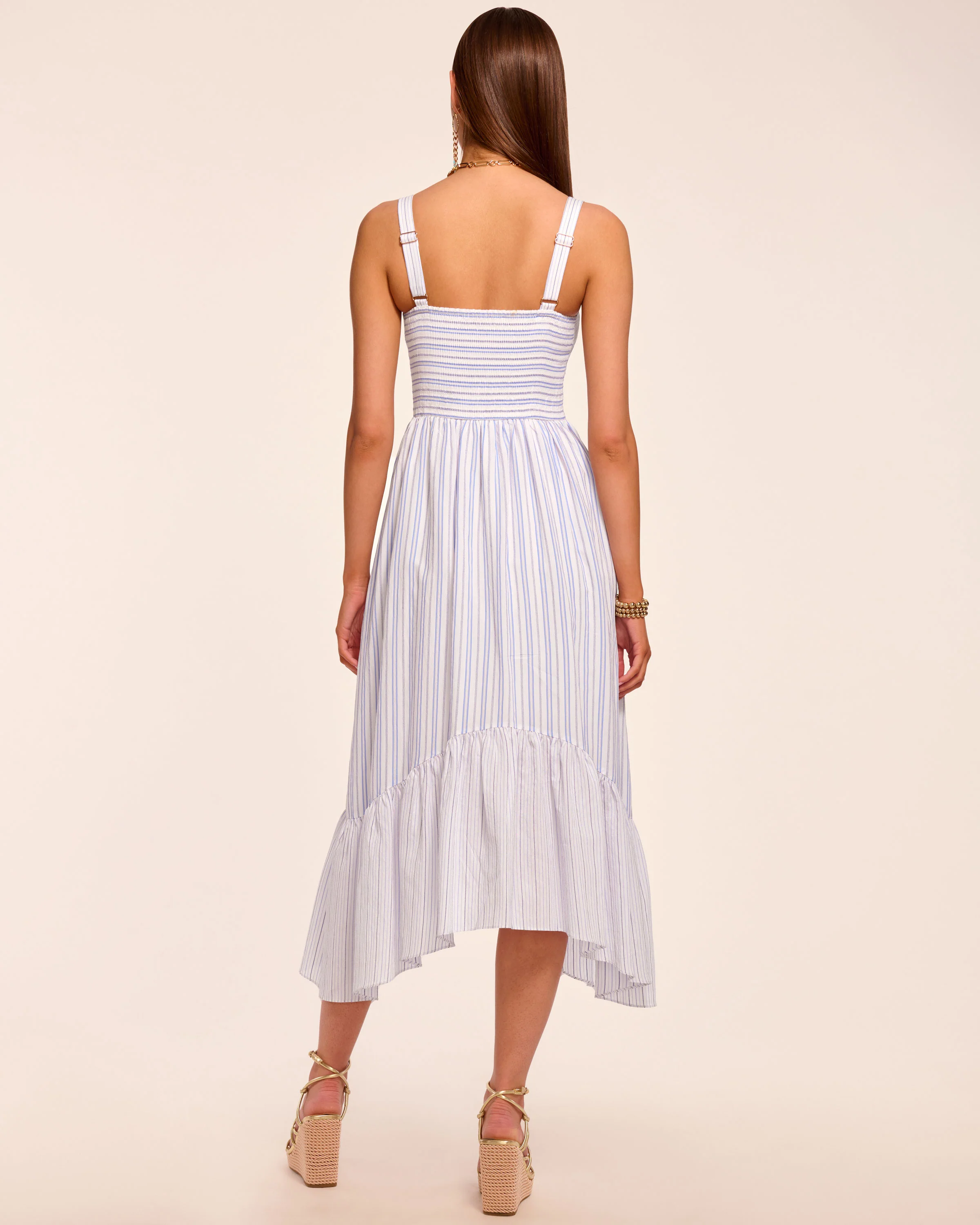 Nadia Printed Midi Dress - Image 4