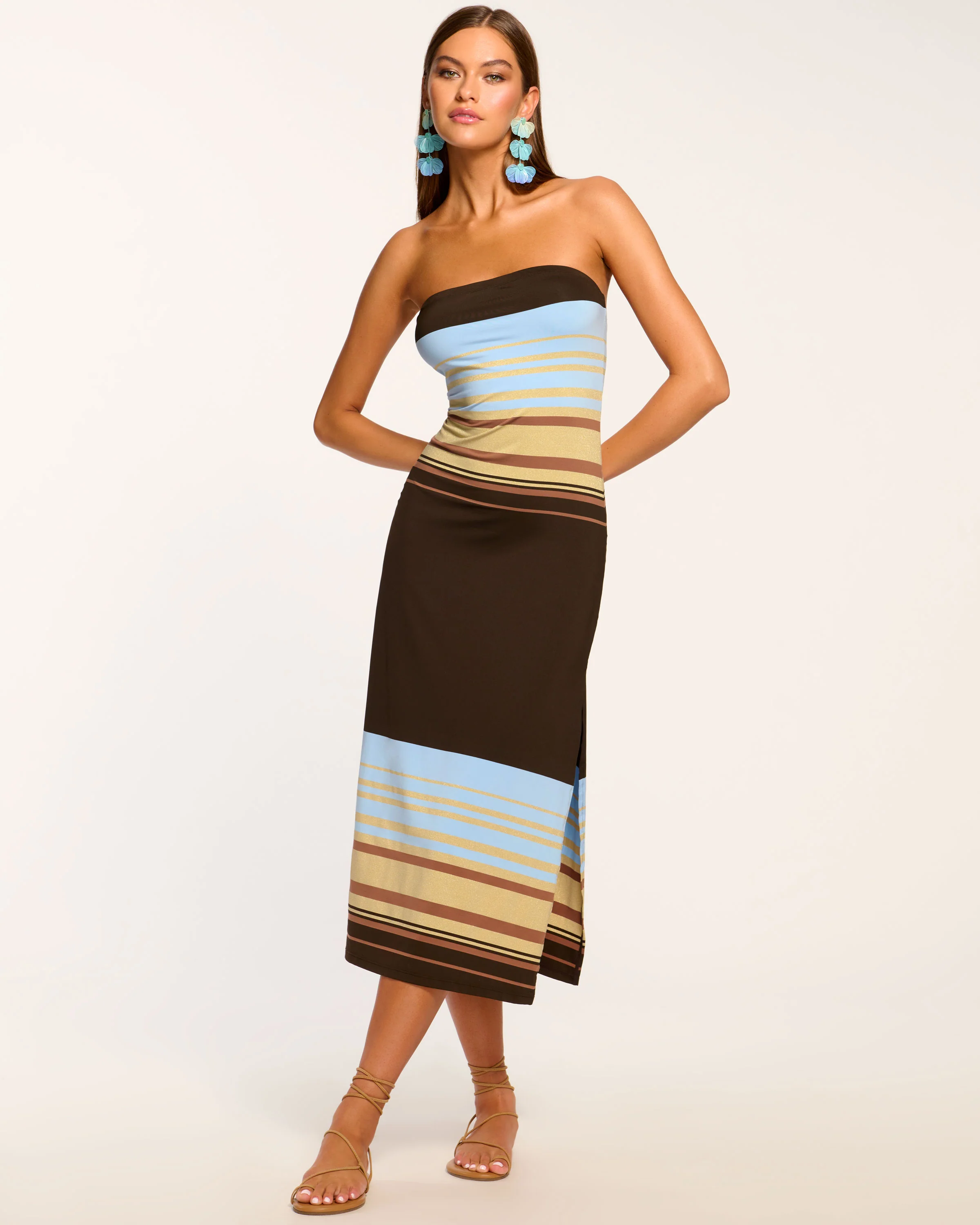 Nava Strapless Coverup Dress - Image 2