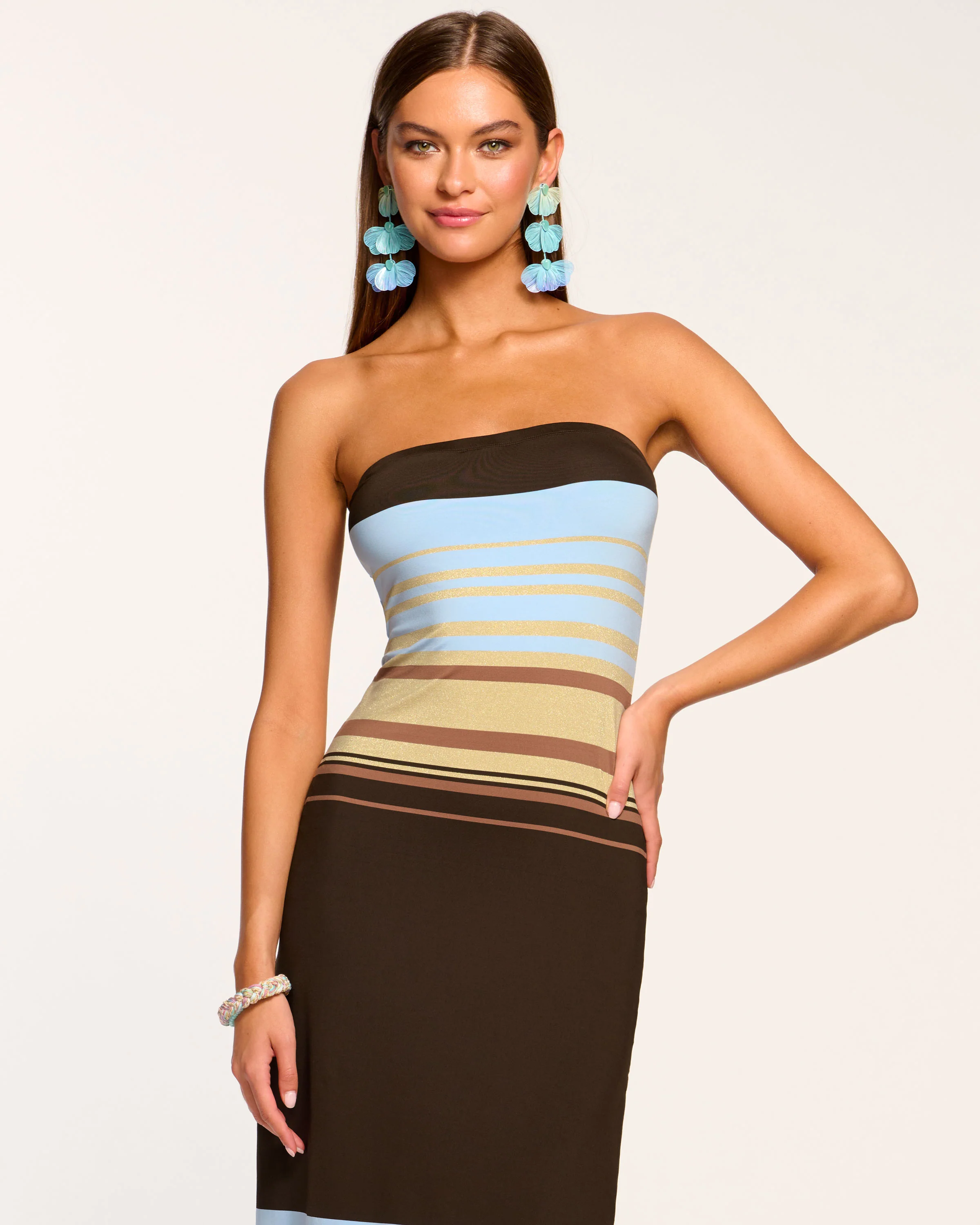 Nava Strapless Coverup Dress - Image 3
