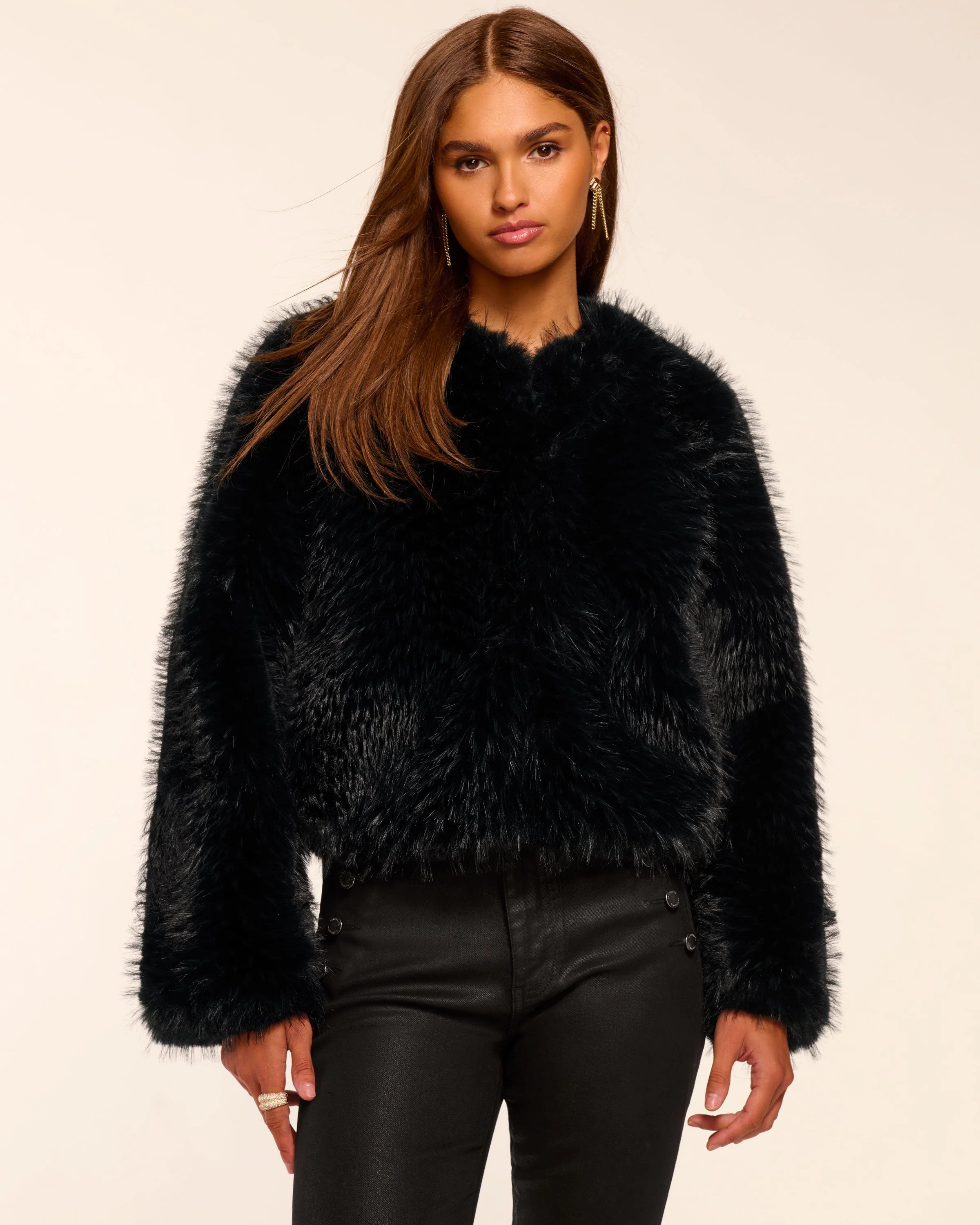 Nikki Faux Fur Jacket - Image 2