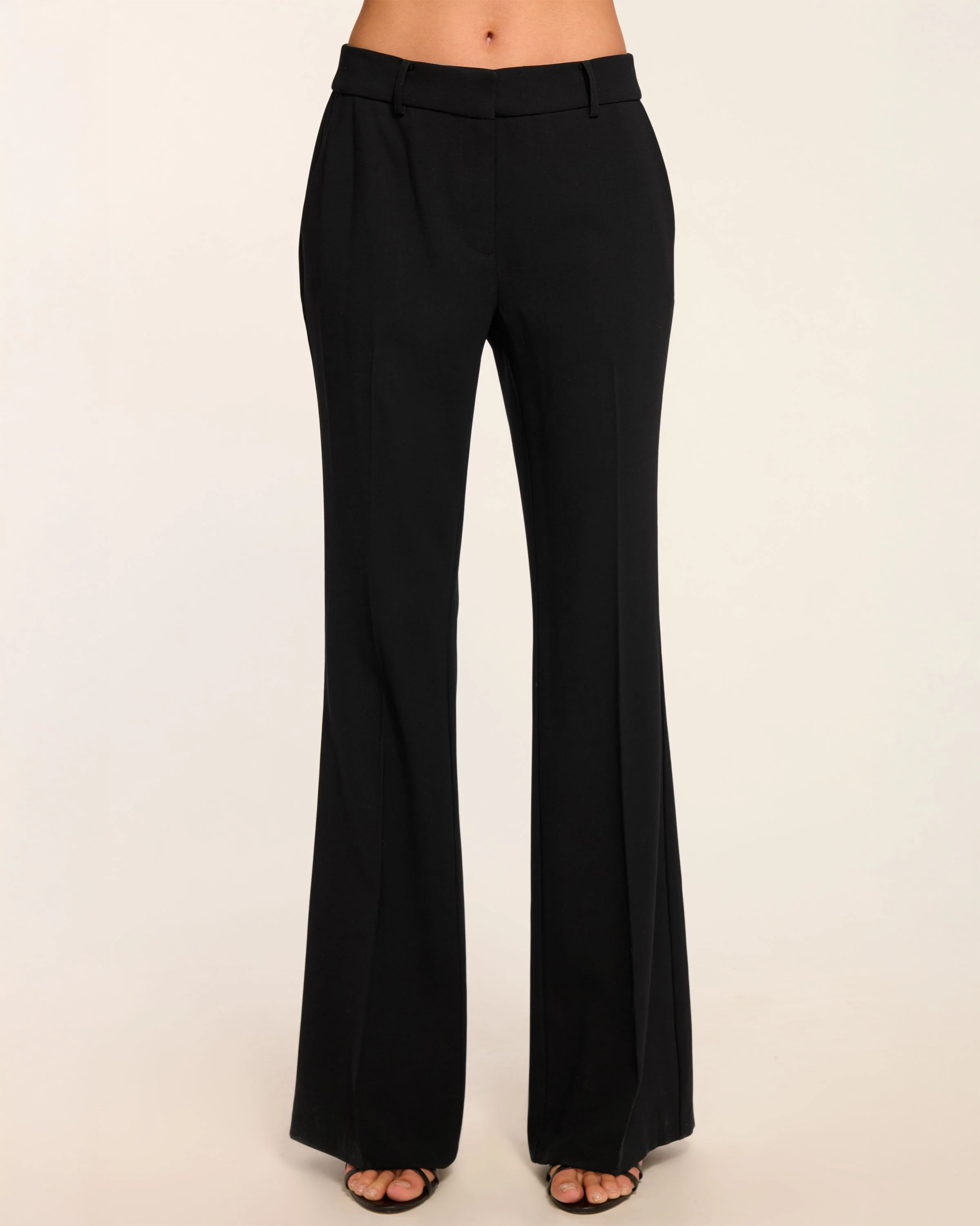 Orian Tailored Flare Pant | BLACK