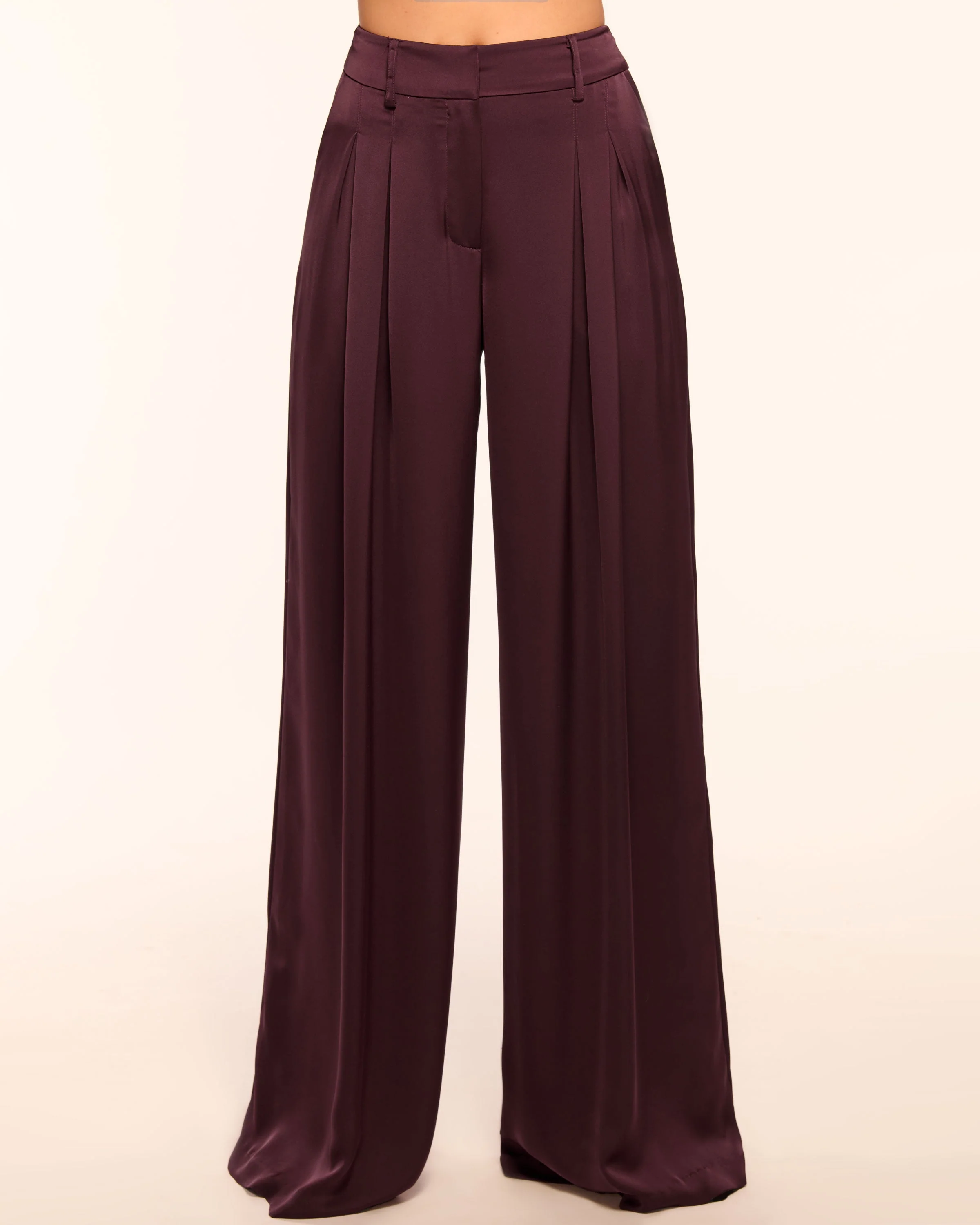 Oscar Pleated Wide Leg Pant - Image 13