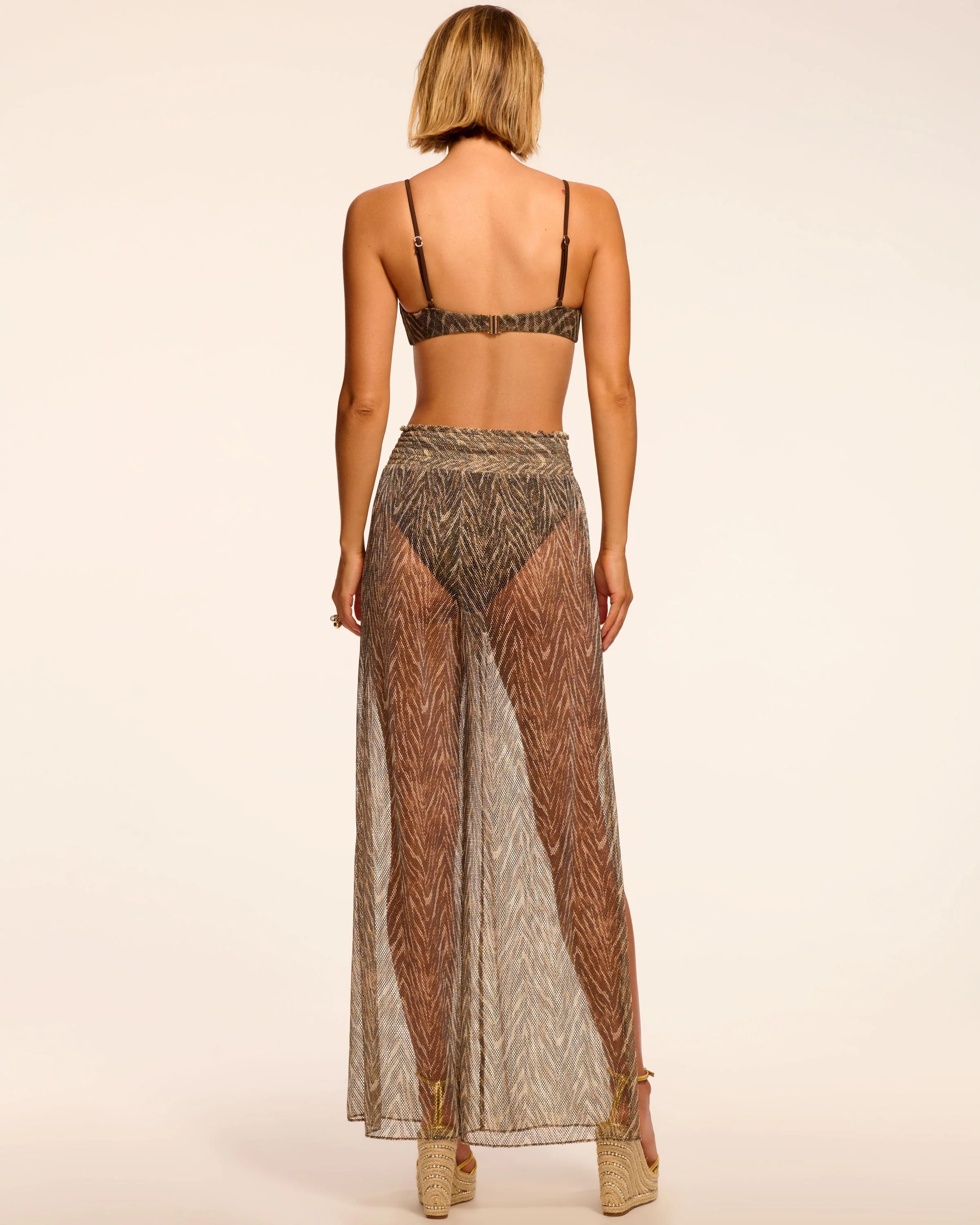 Priya Wide Leg Coverup Pant - Image 4