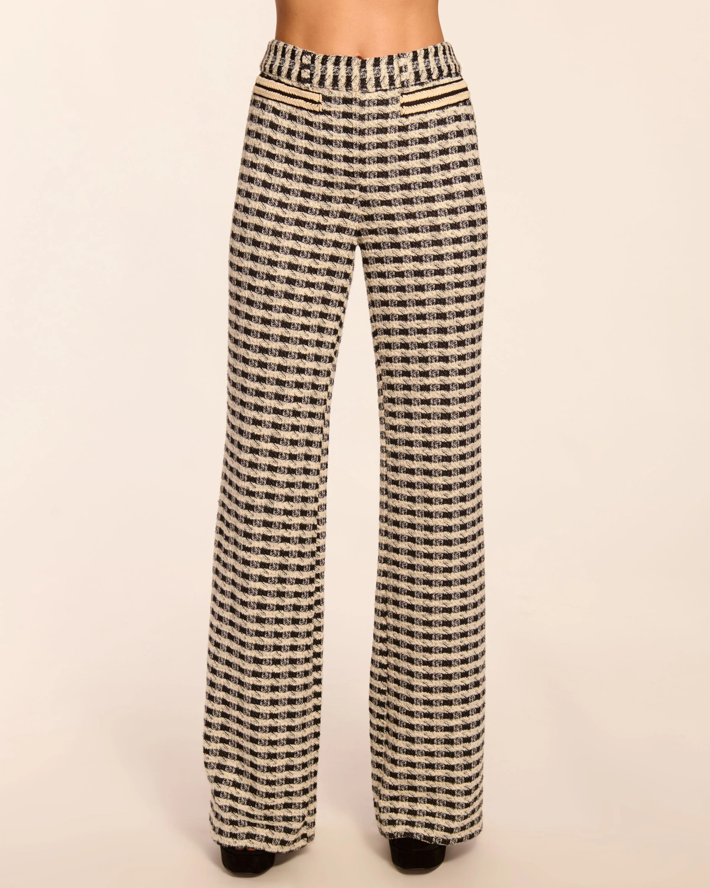 Raven Tweed Wide Leg Pant