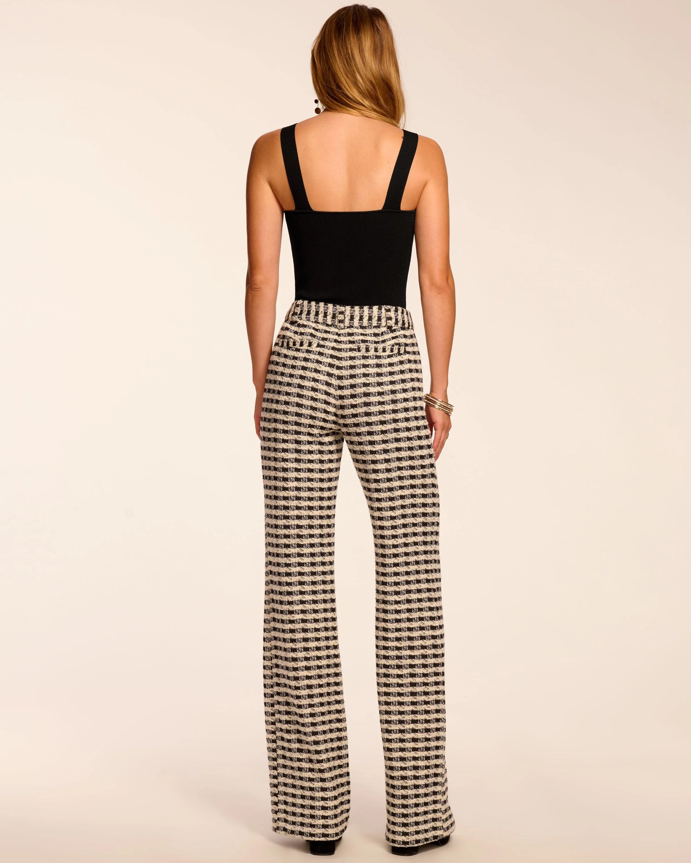 Raven Tweed Wide Leg Pant - Image 5