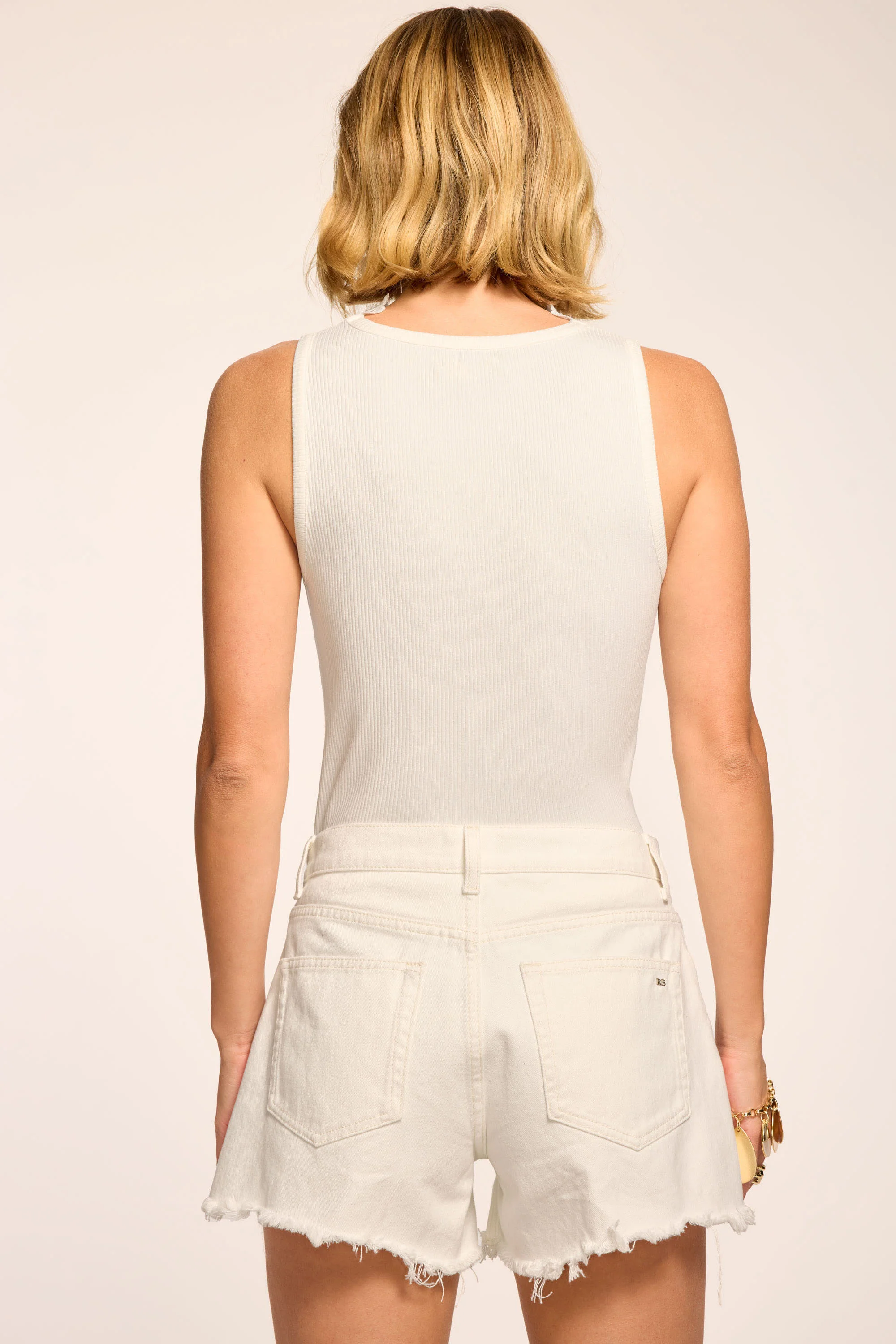 Remi Embroidered V-Neck Tank Top - Image 3