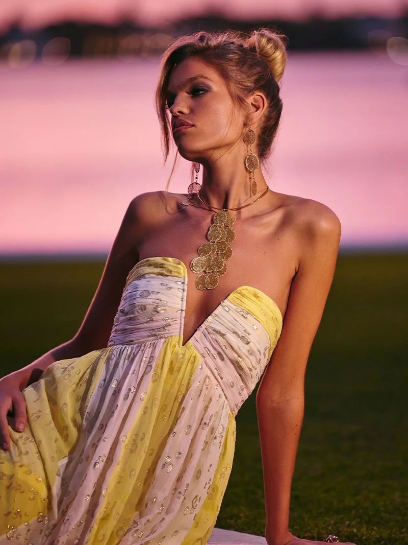 Rio Leaf Necklace - Image 4